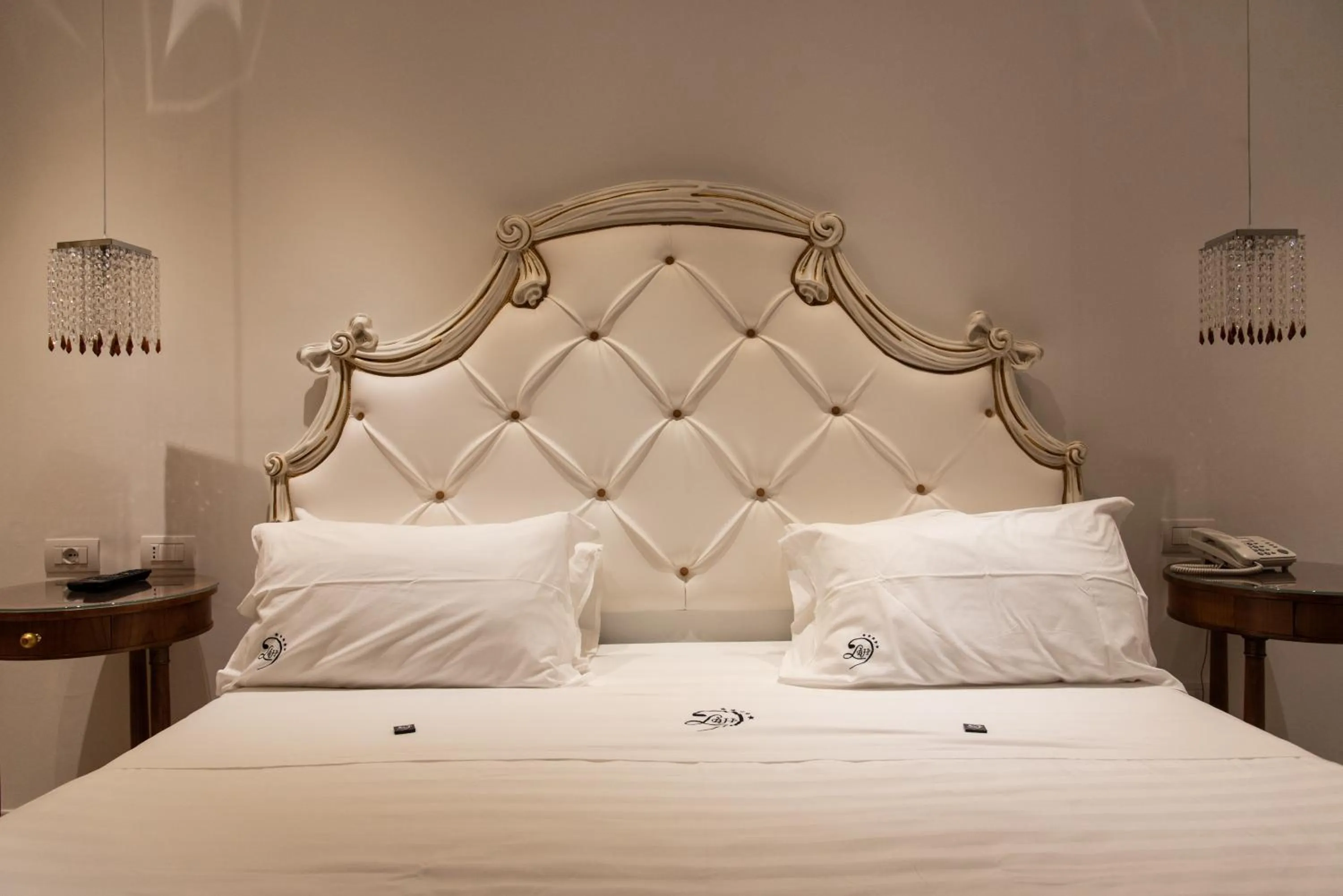Bed in Ludwig Boutique Hotel & Spa