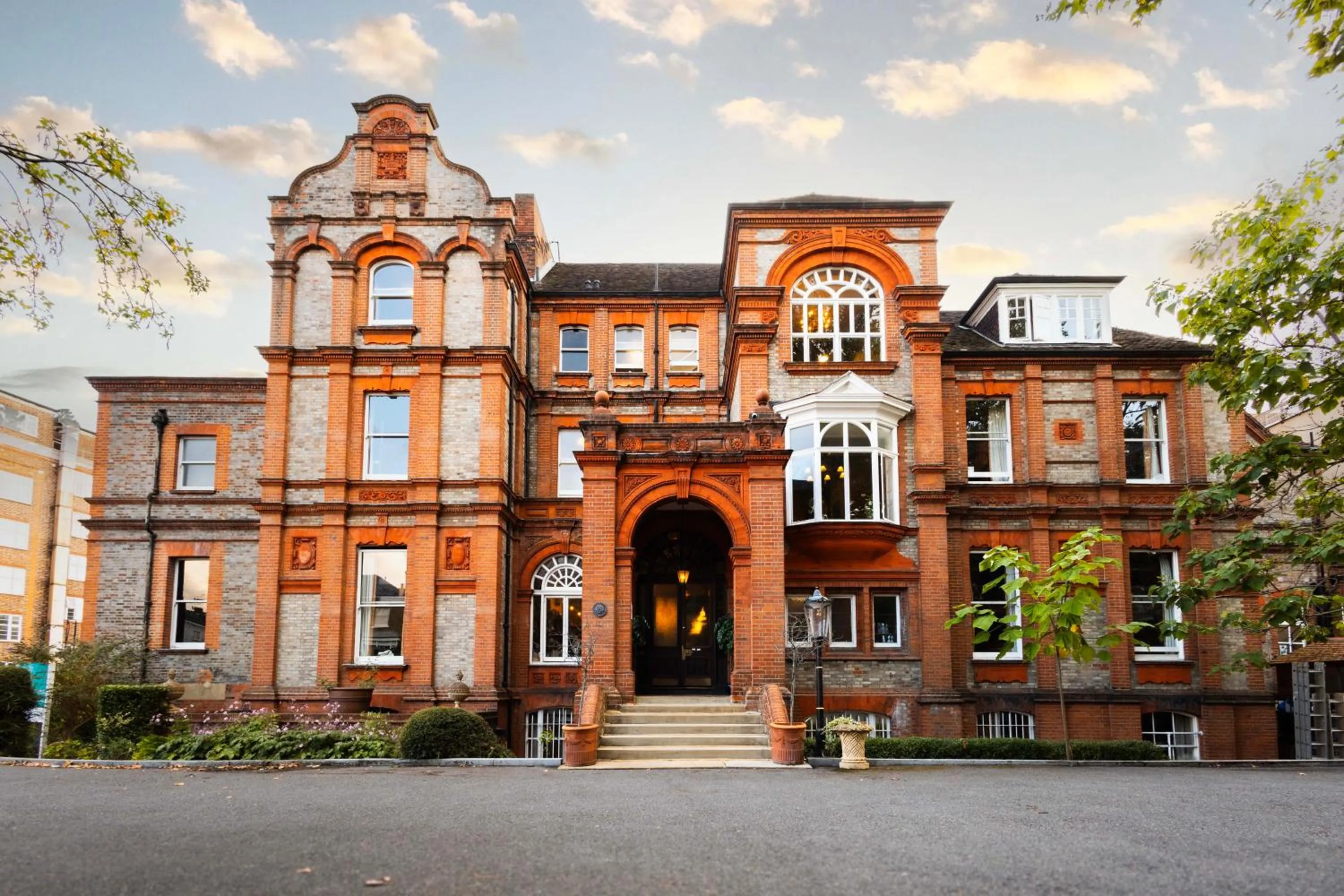 Property building in Palmers Lodge Swiss Cottage