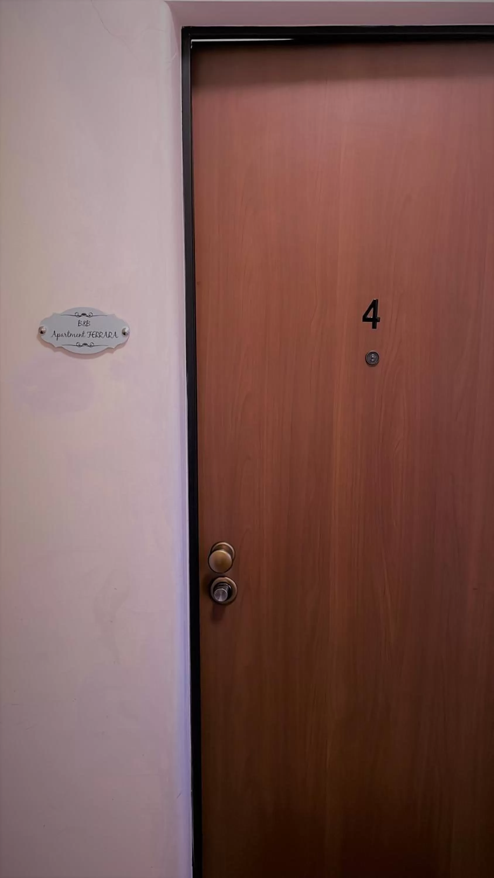 Facade/entrance in Bnb apartment Ferrara