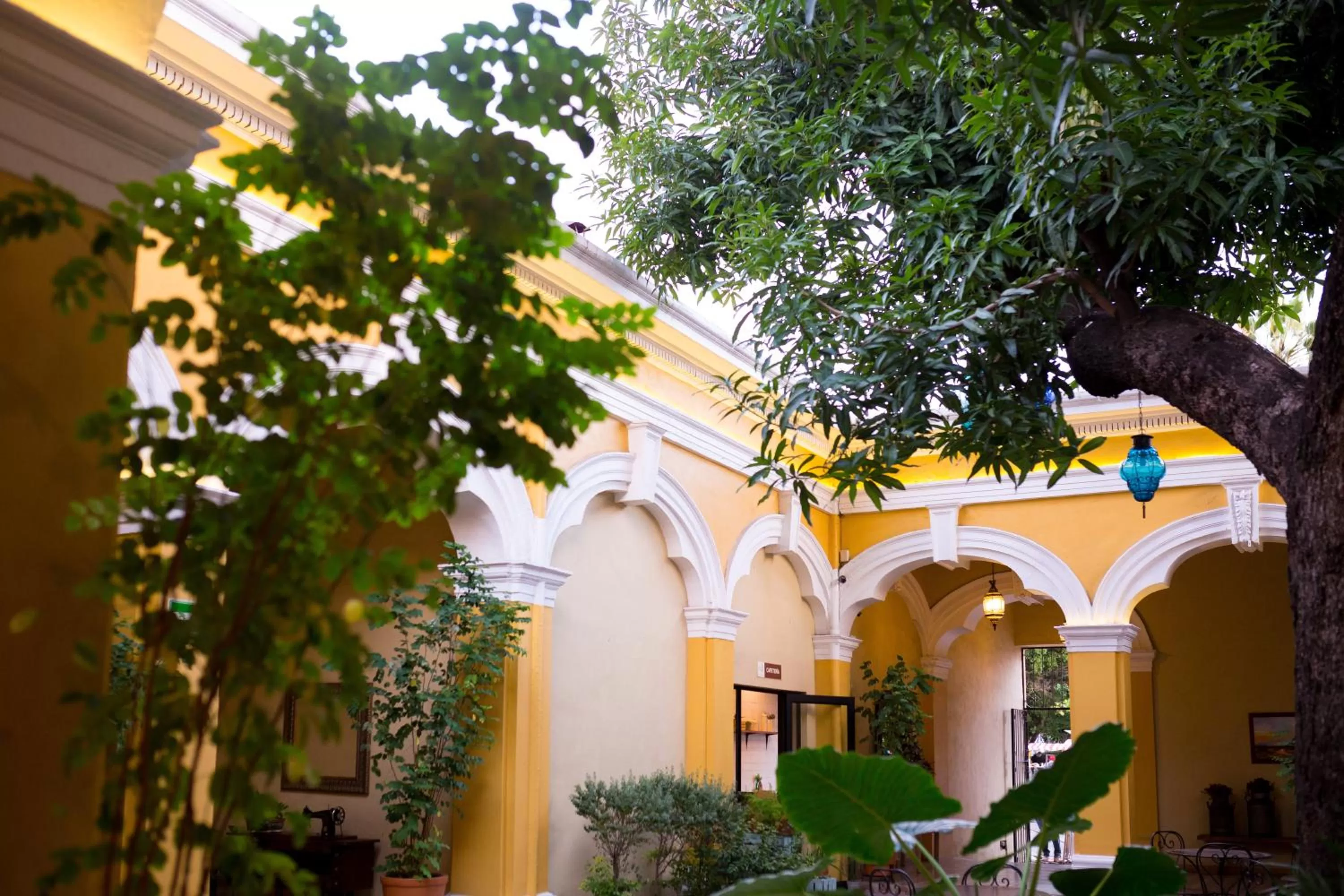 Property building in Hotel La Casona de Don Jorge