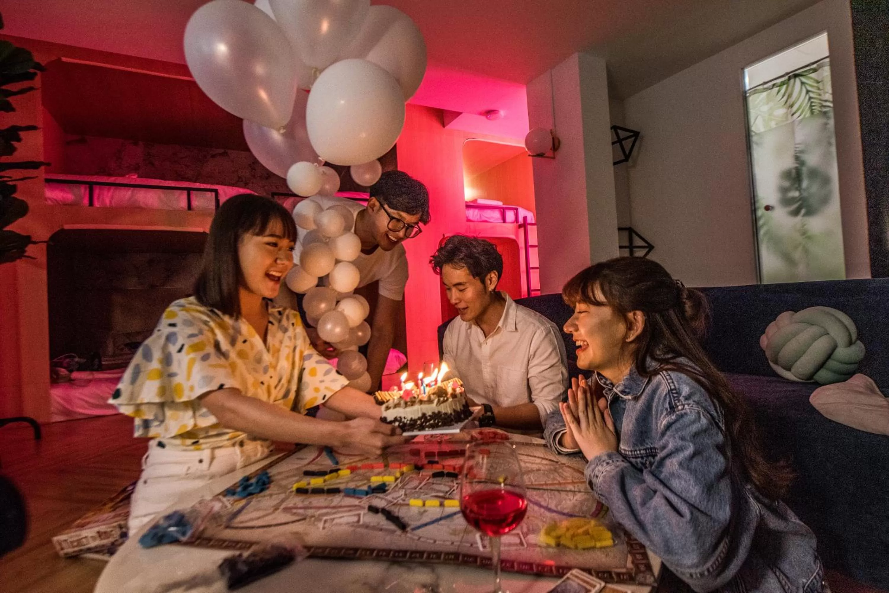 People in Theme Boutique Hotel Bangkok