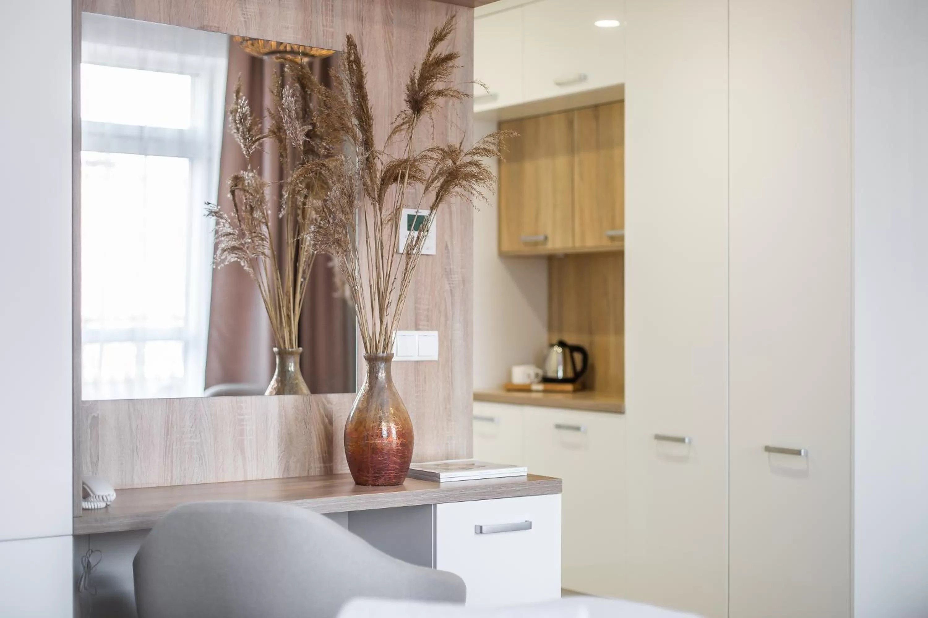 Kitchen or kitchenette in Molo Park Mielno