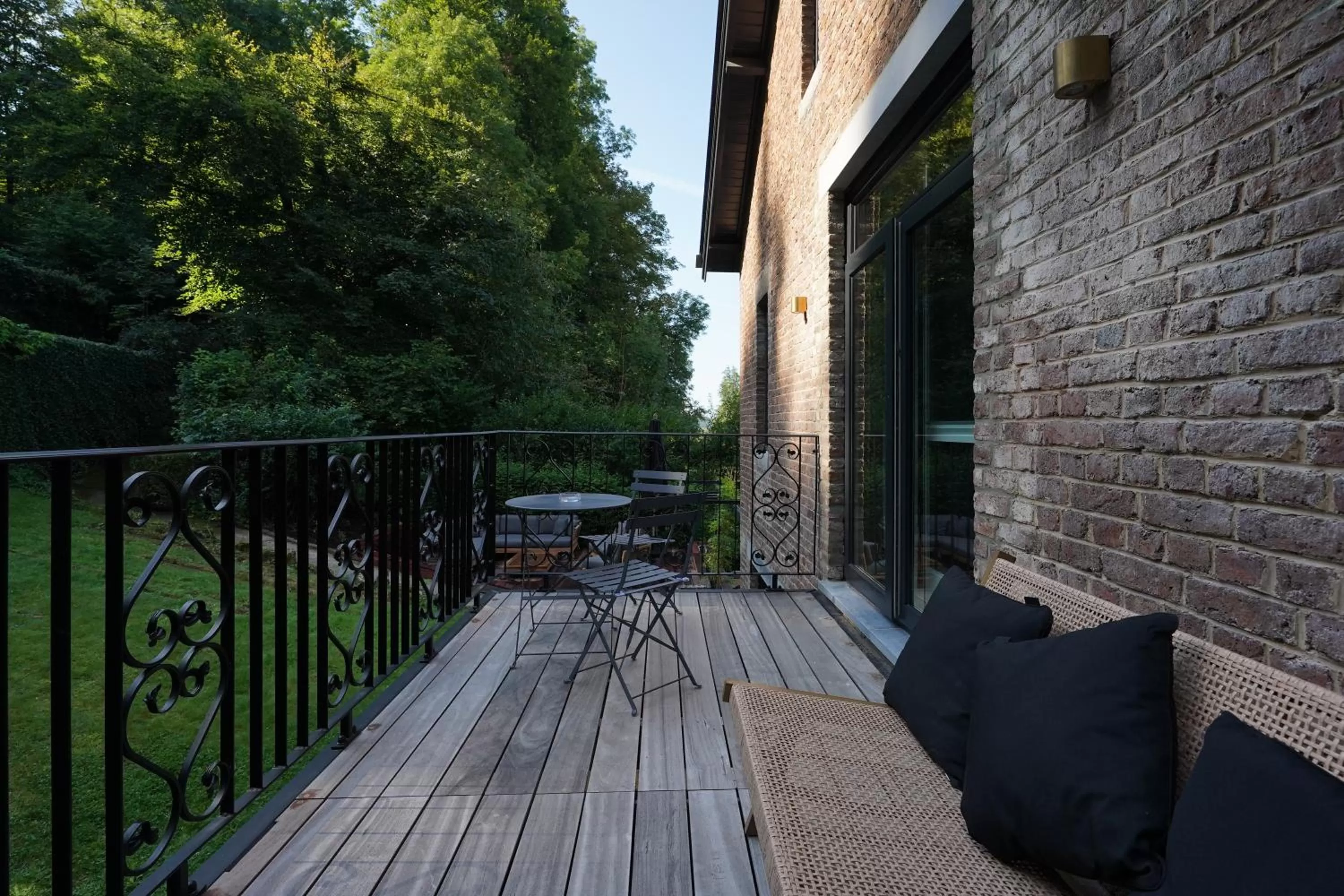 Balcony/Terrace in Les Terrasses des Falizes B&B