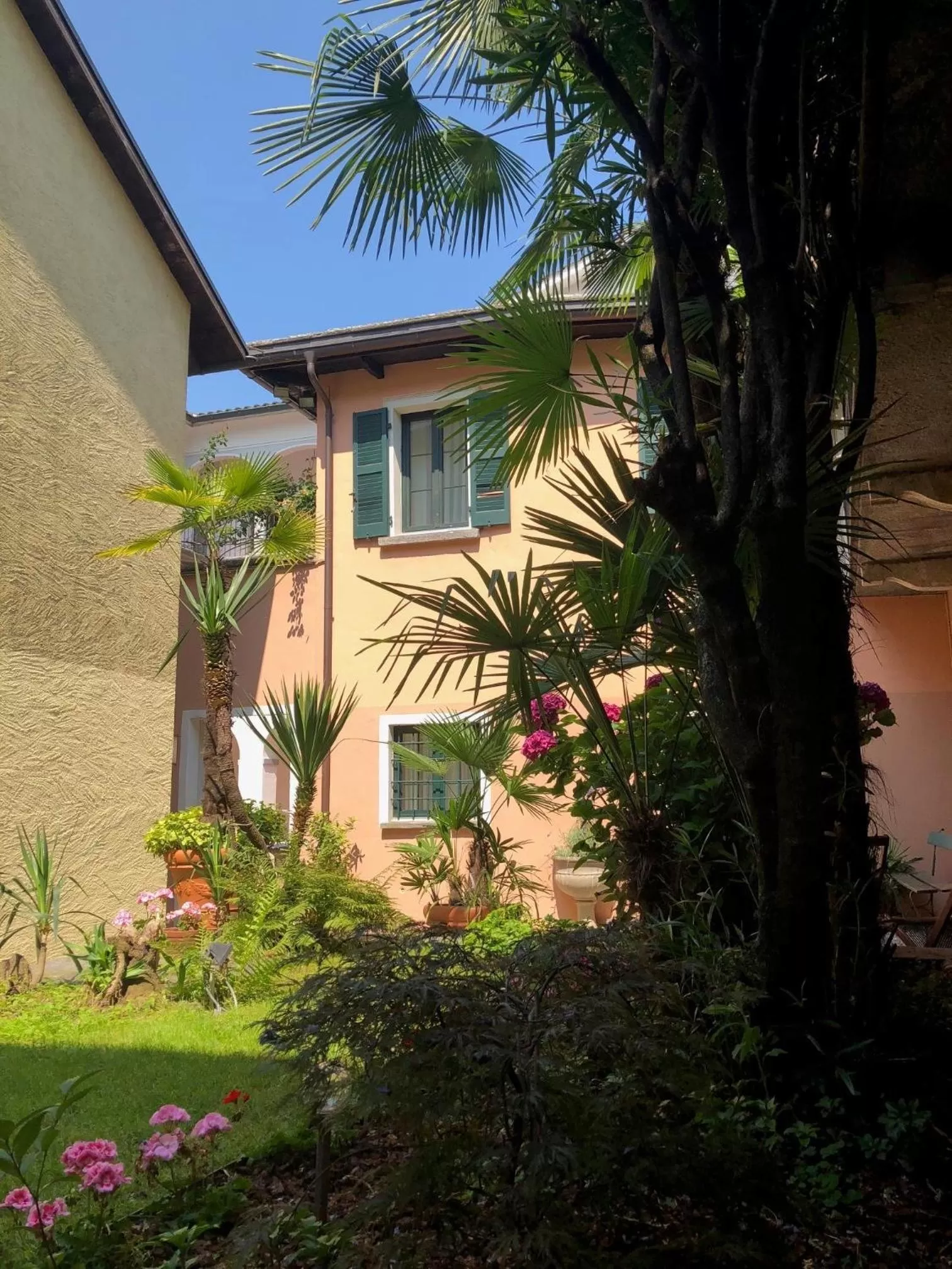Patio in Seven Boutique Hotel
