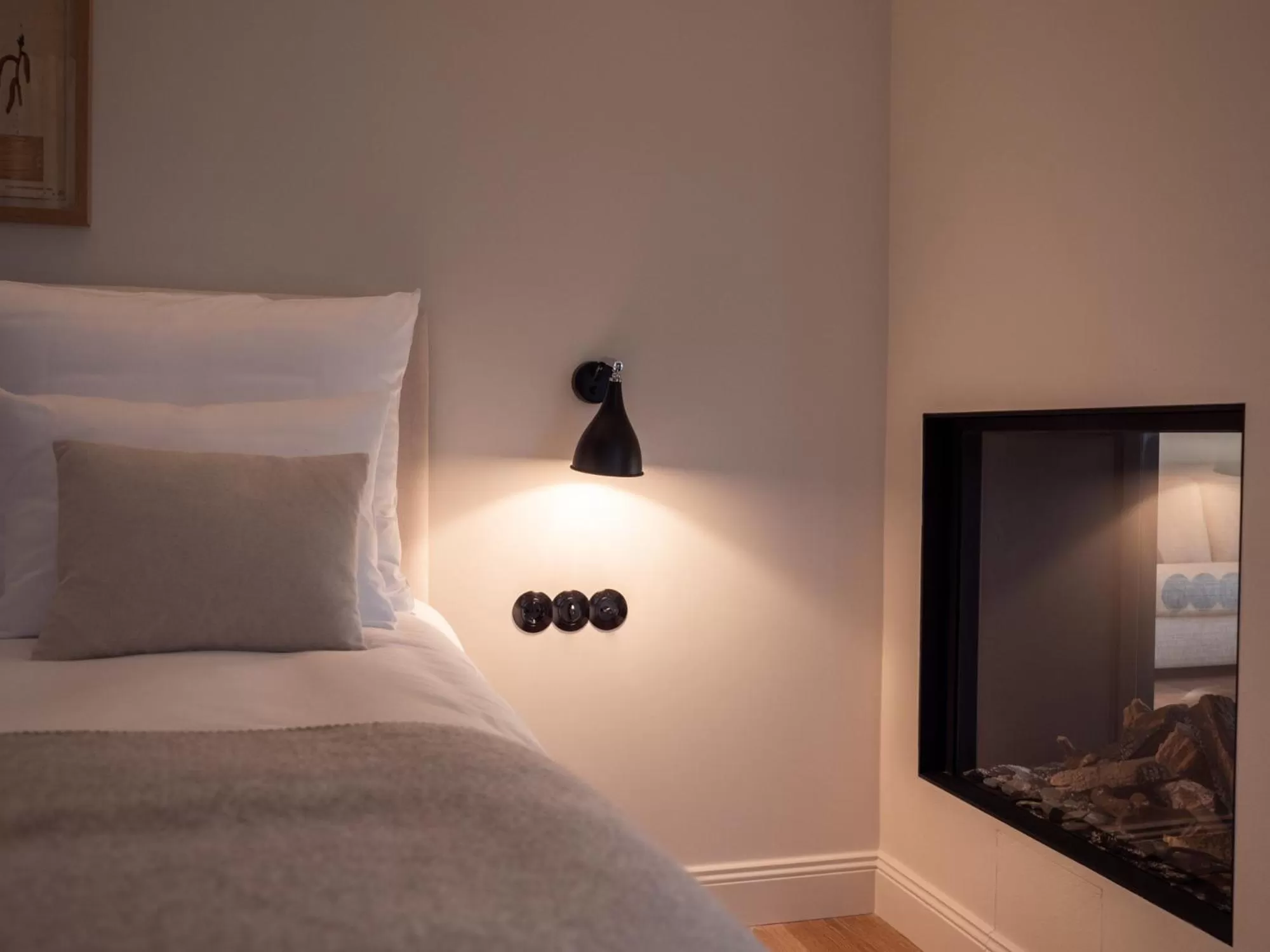 Bed in Alpenloge Hotel