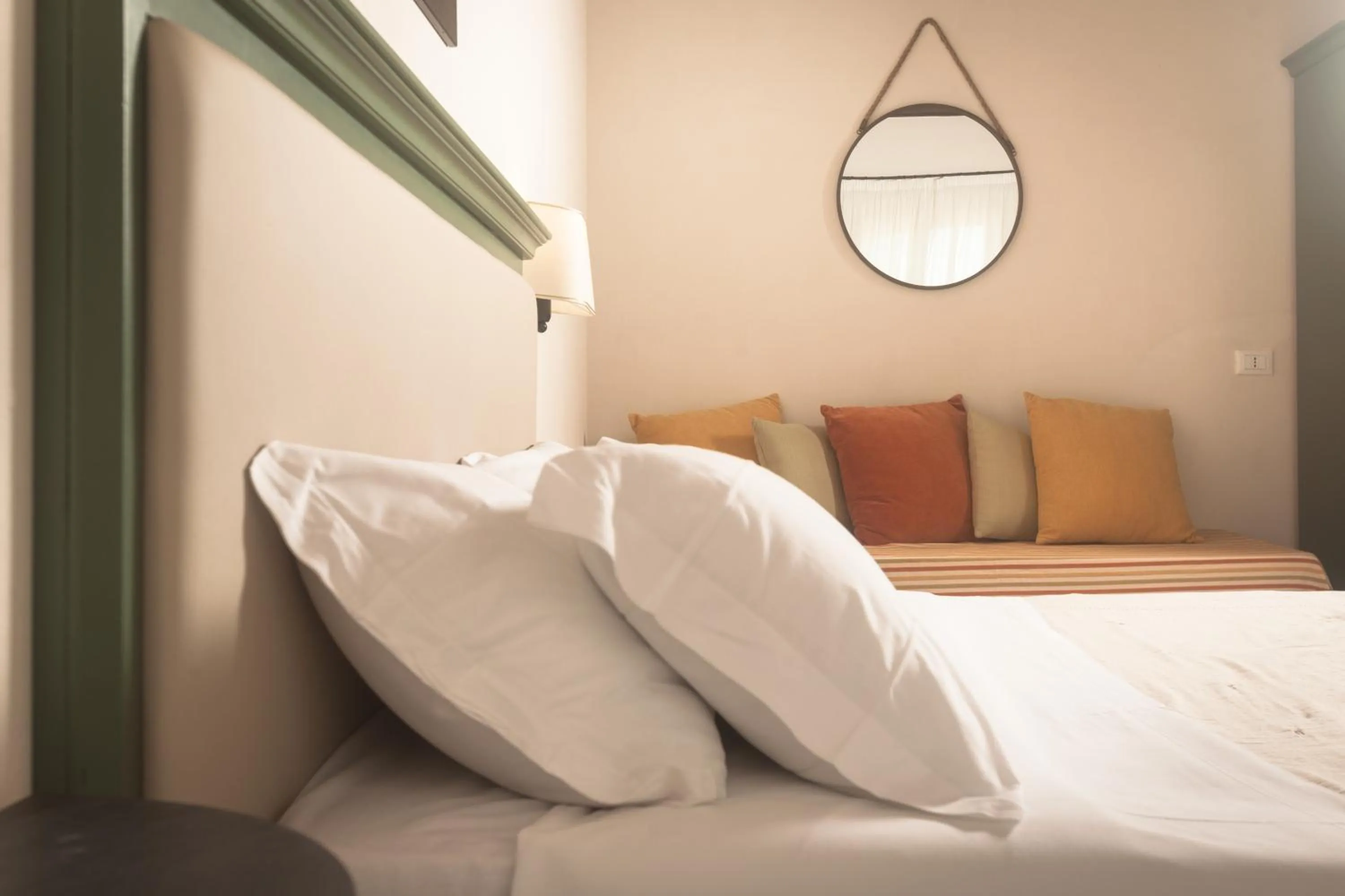 Bed in Agriturismo Baglio Donnafranca Wine Resort