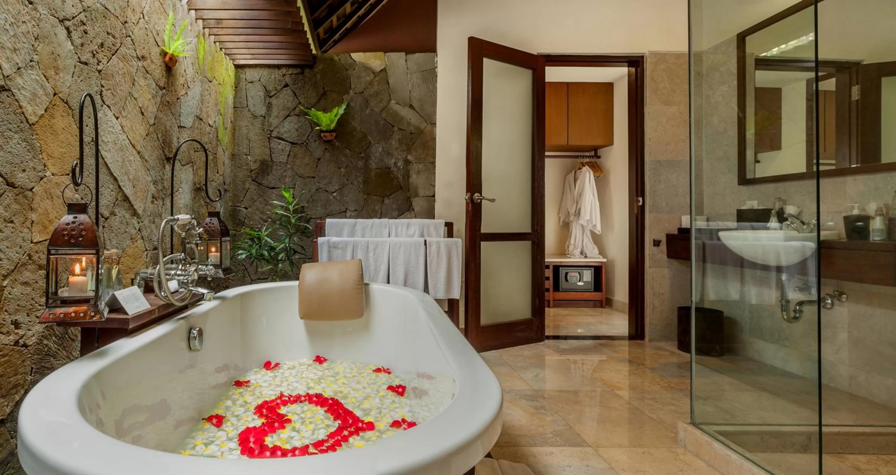 Bathroom in Komaneka at Bisma Ubud