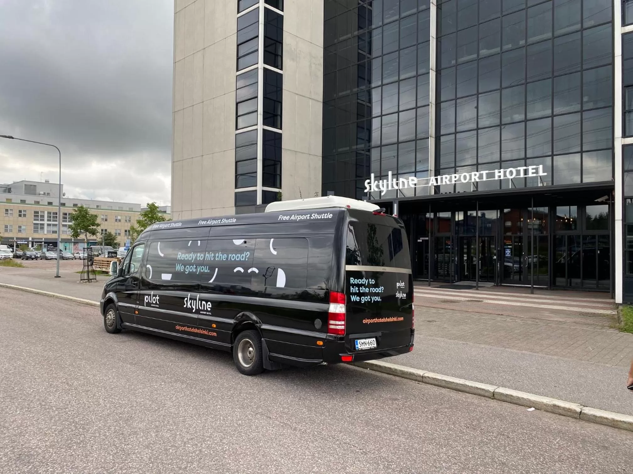 Facade/entrance in Skyline Airport Hotel
