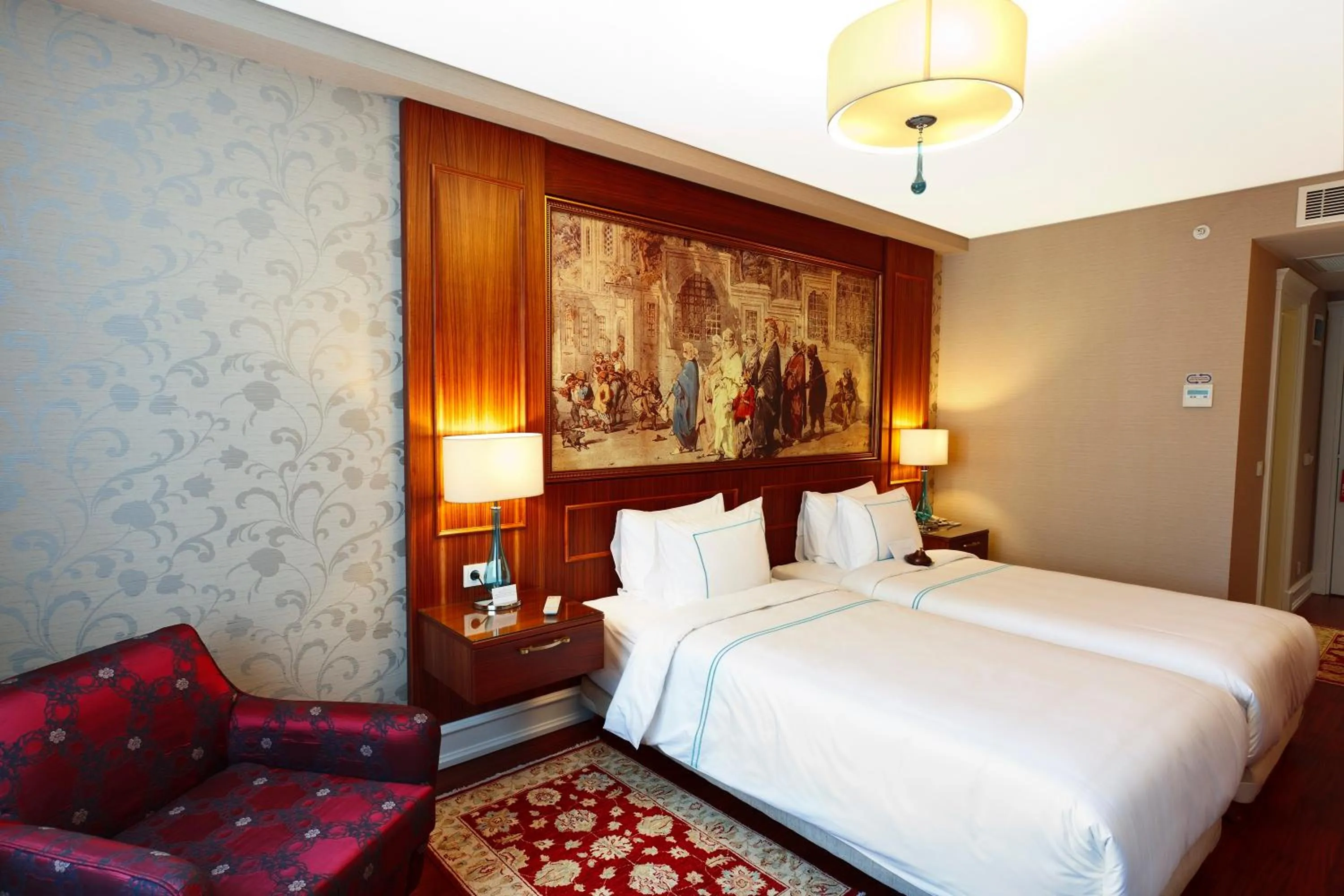 Bedroom, Bed in Neorion Hotel - Special Class