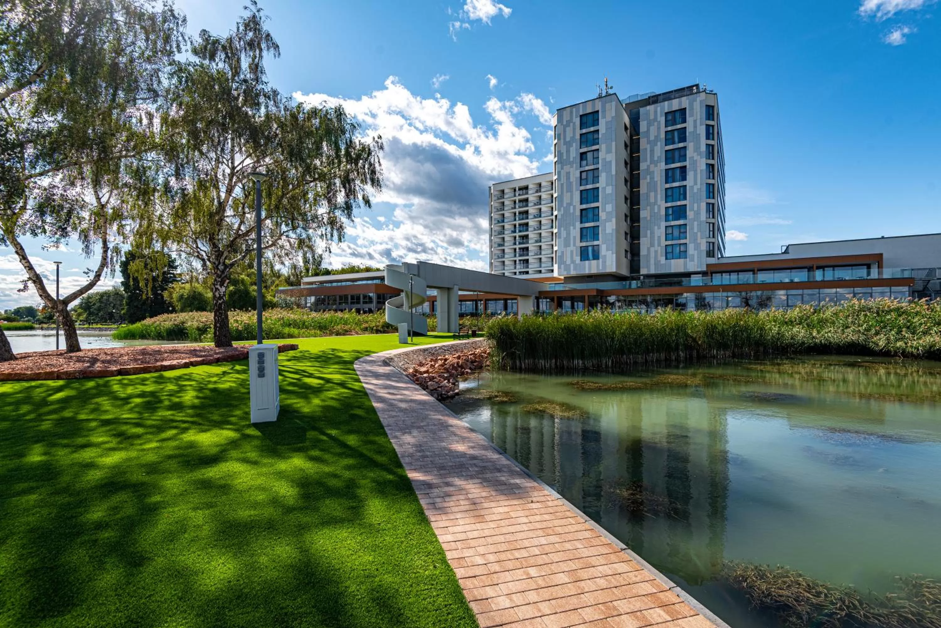 Property building in Hotel Helikon, Keszthely