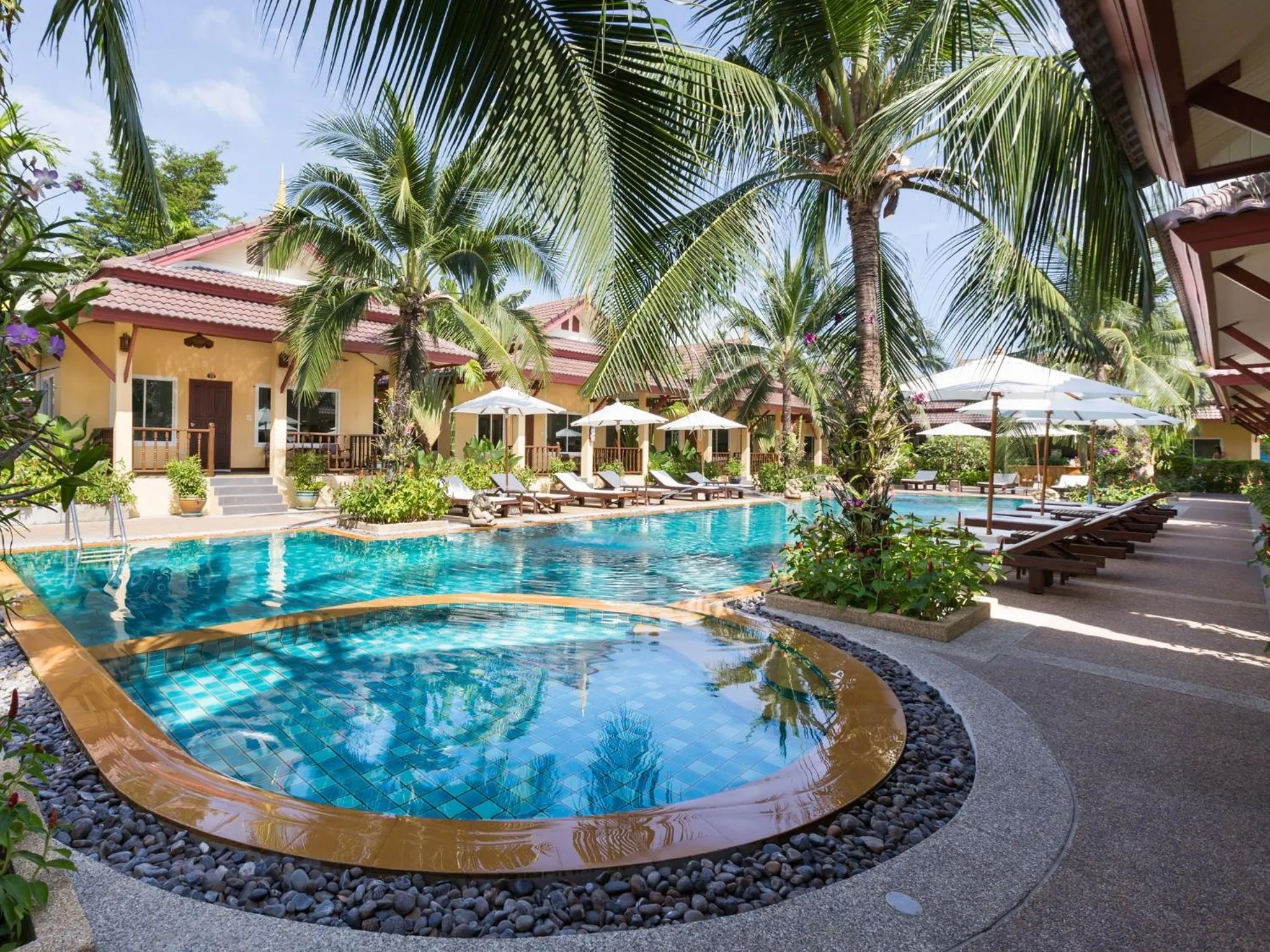 Swimming pool in Le Piman Resort