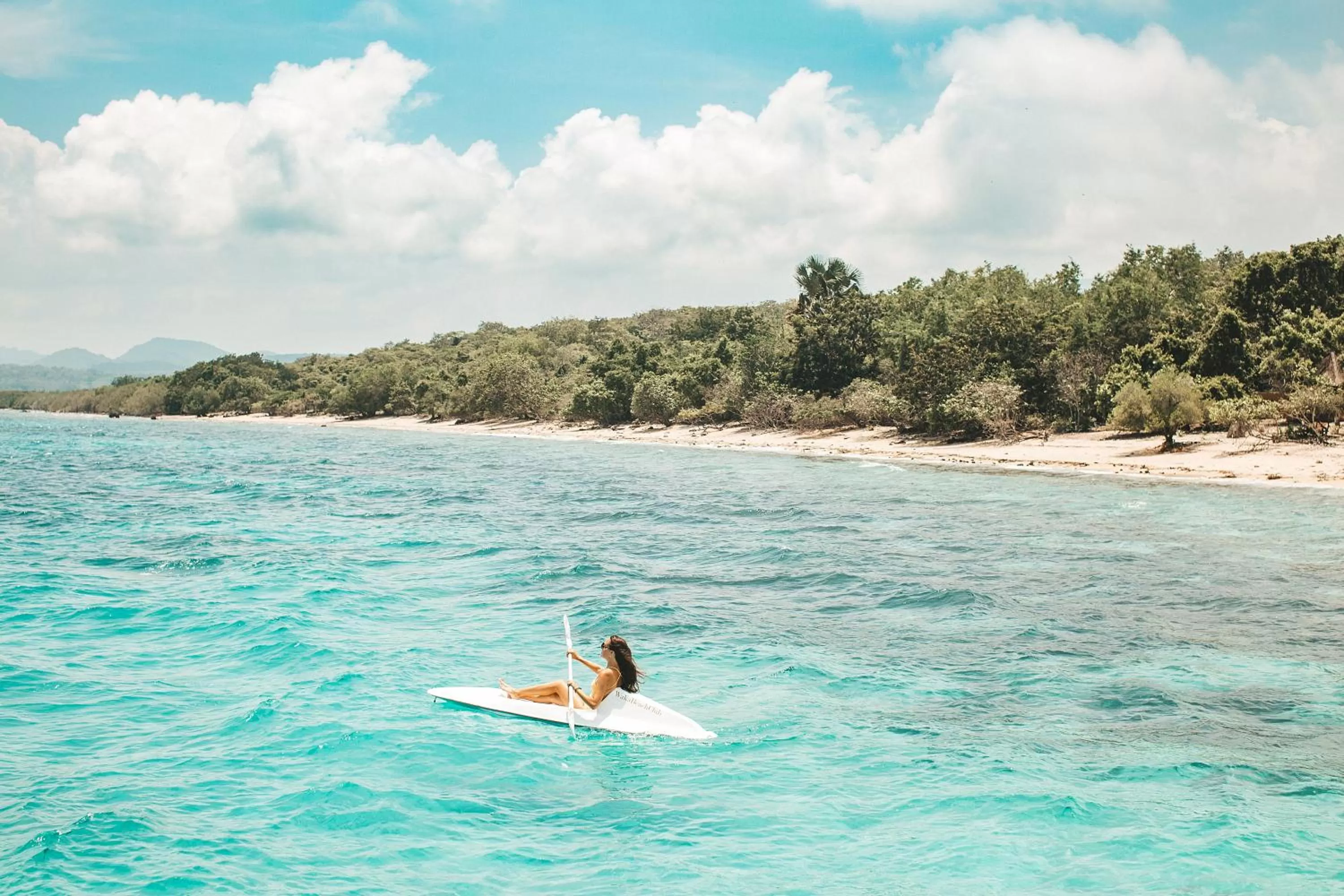 Canoeing in NusaBay Menjangan