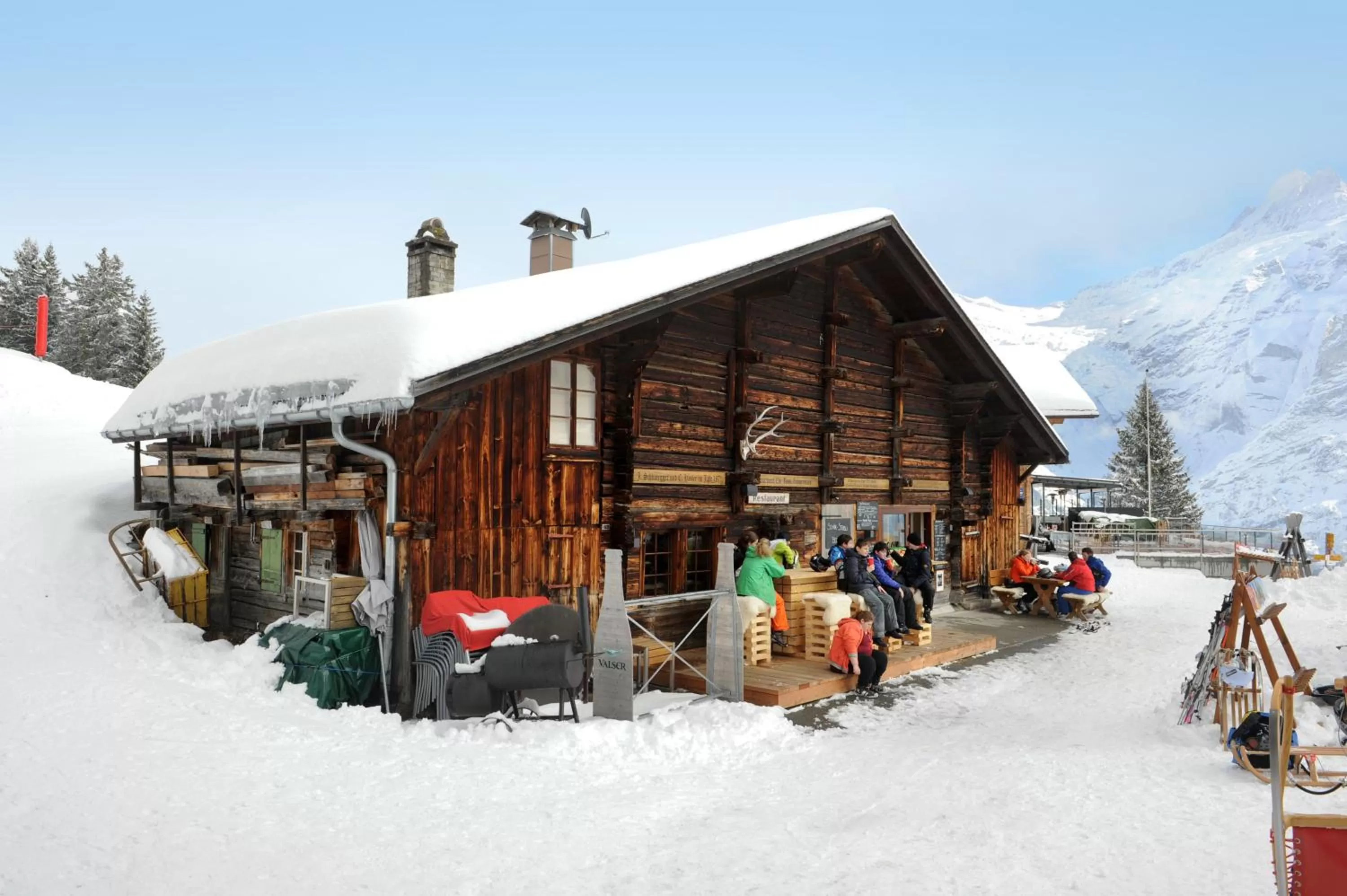 Restaurant/places to eat in Alpinhotel Bort