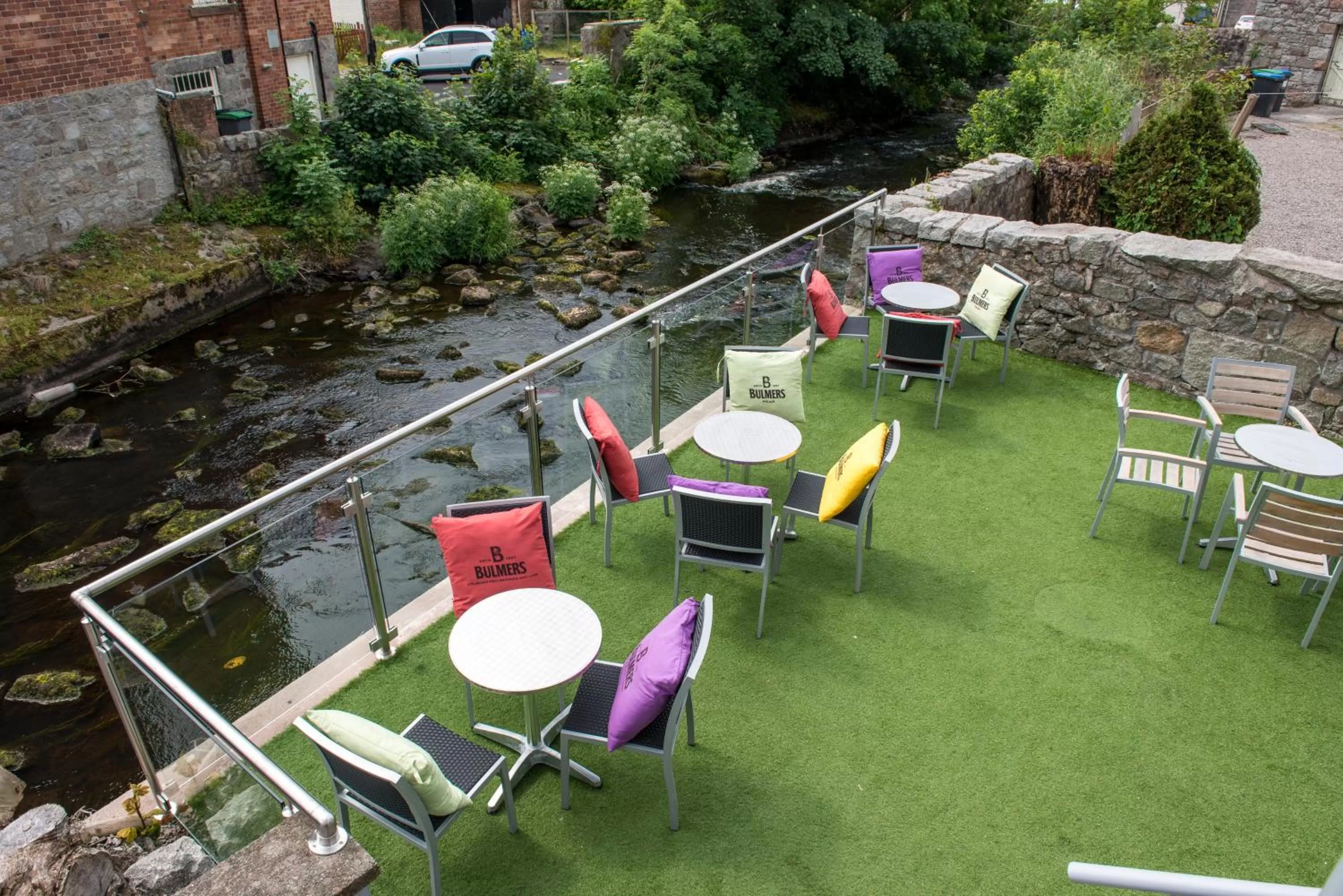 Bird's eye view in The Birchtree Hotel