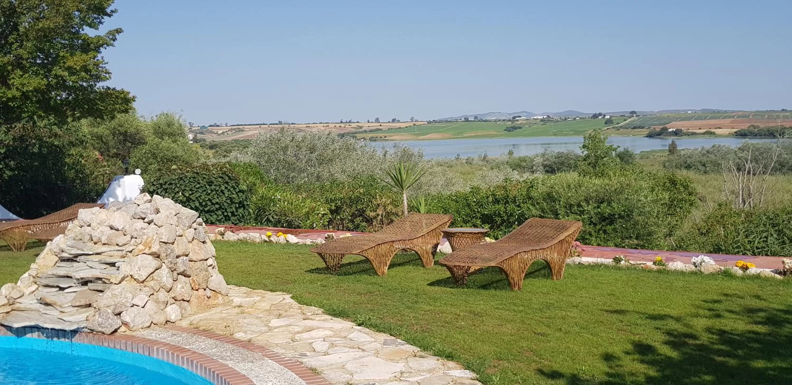 Garden in Hacienda El Santiscal