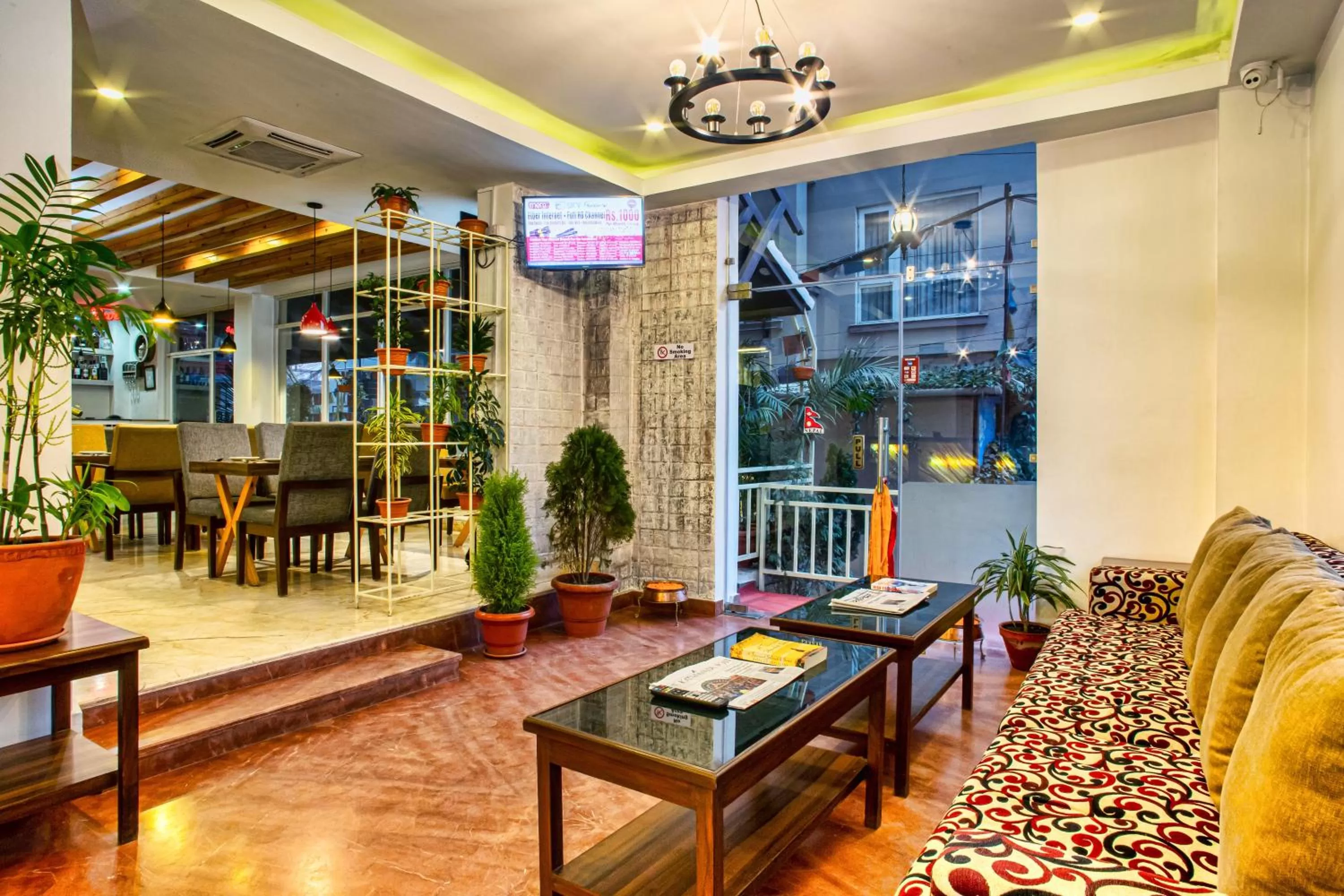 Restaurant/places to eat in Beautiful Kathmandu Hotel