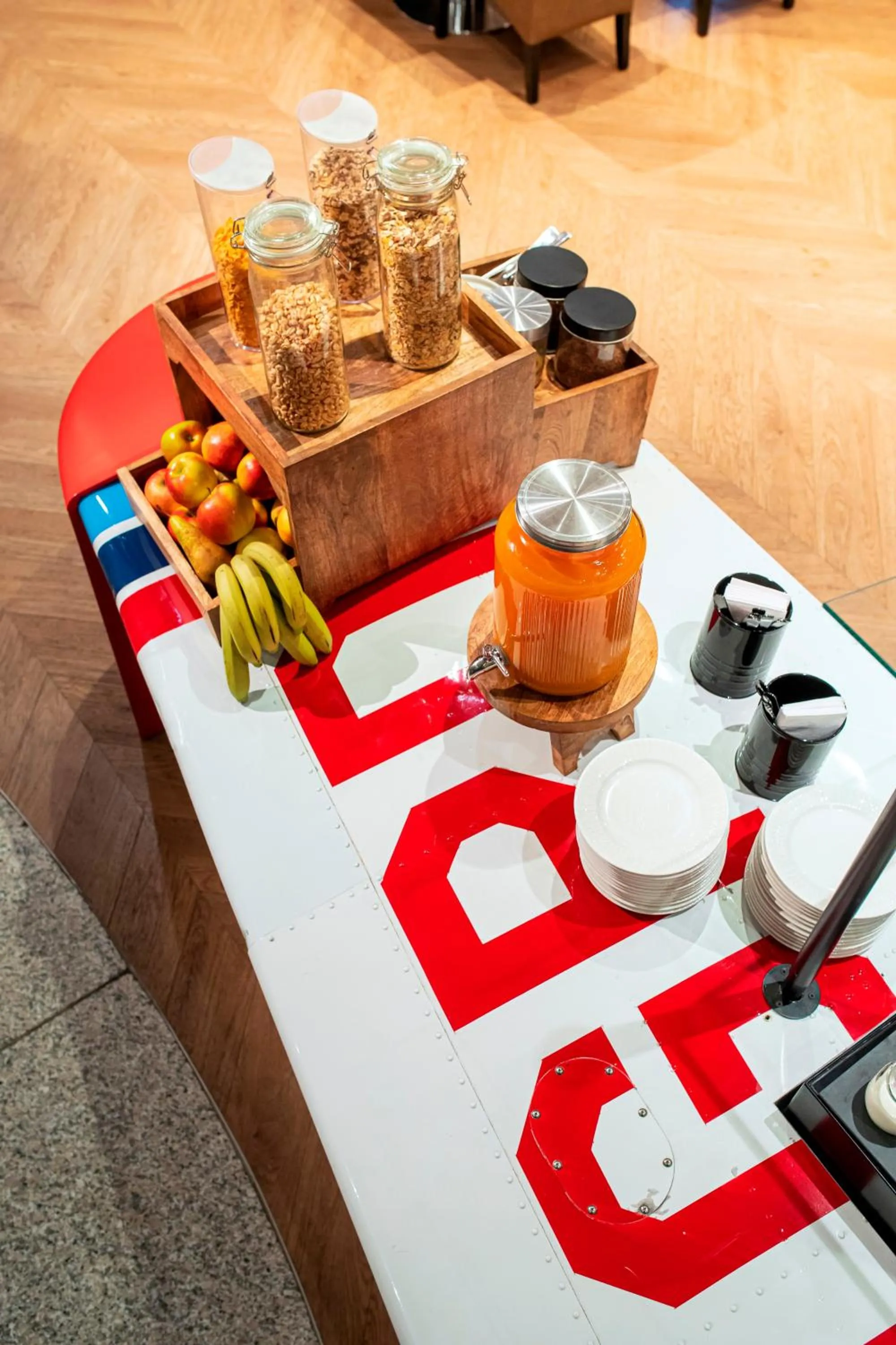 Buffet breakfast in ACHAT Hotel Stuttgart Airport Messe