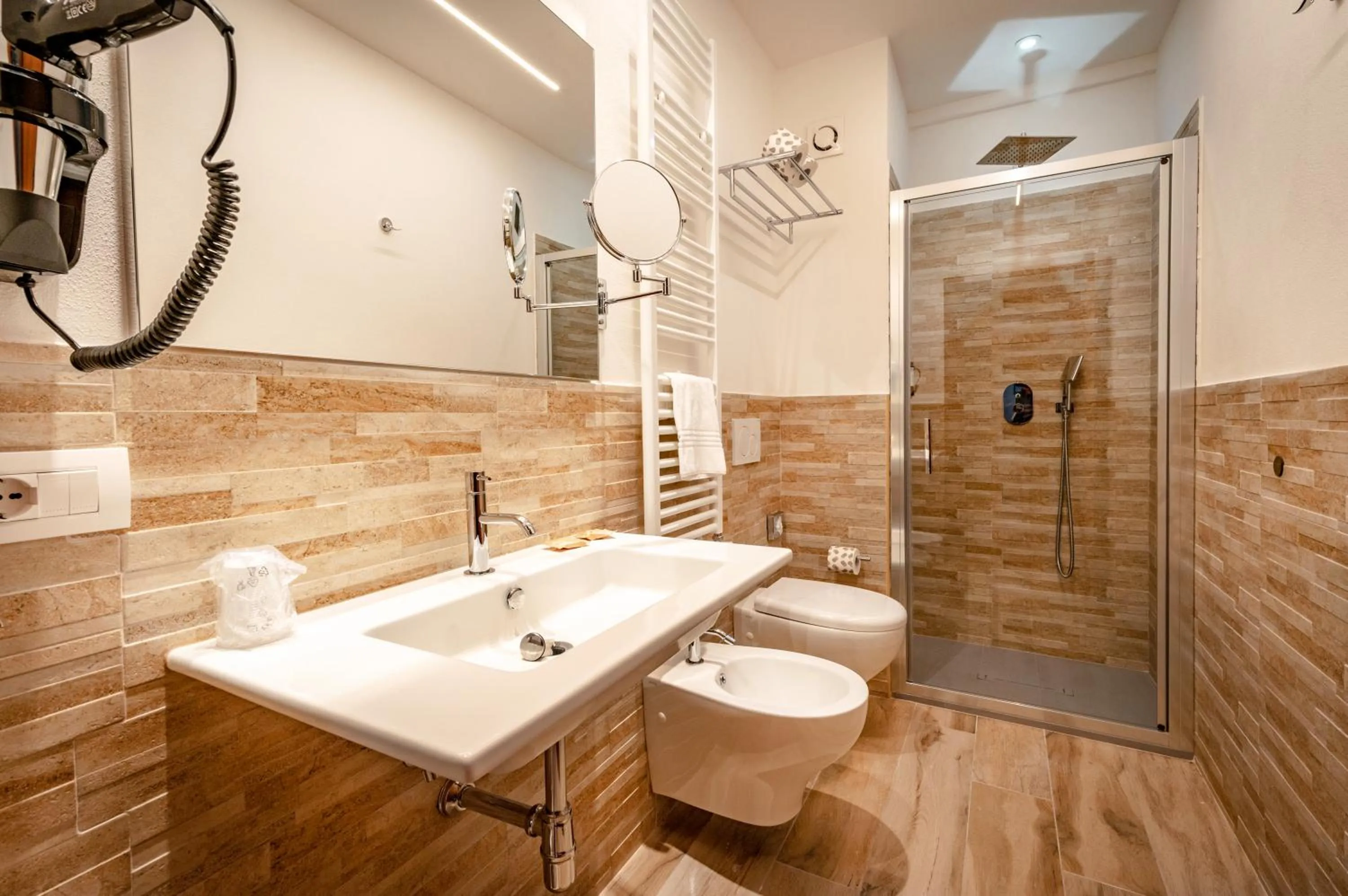 Shower in Hotel Palazzuolo