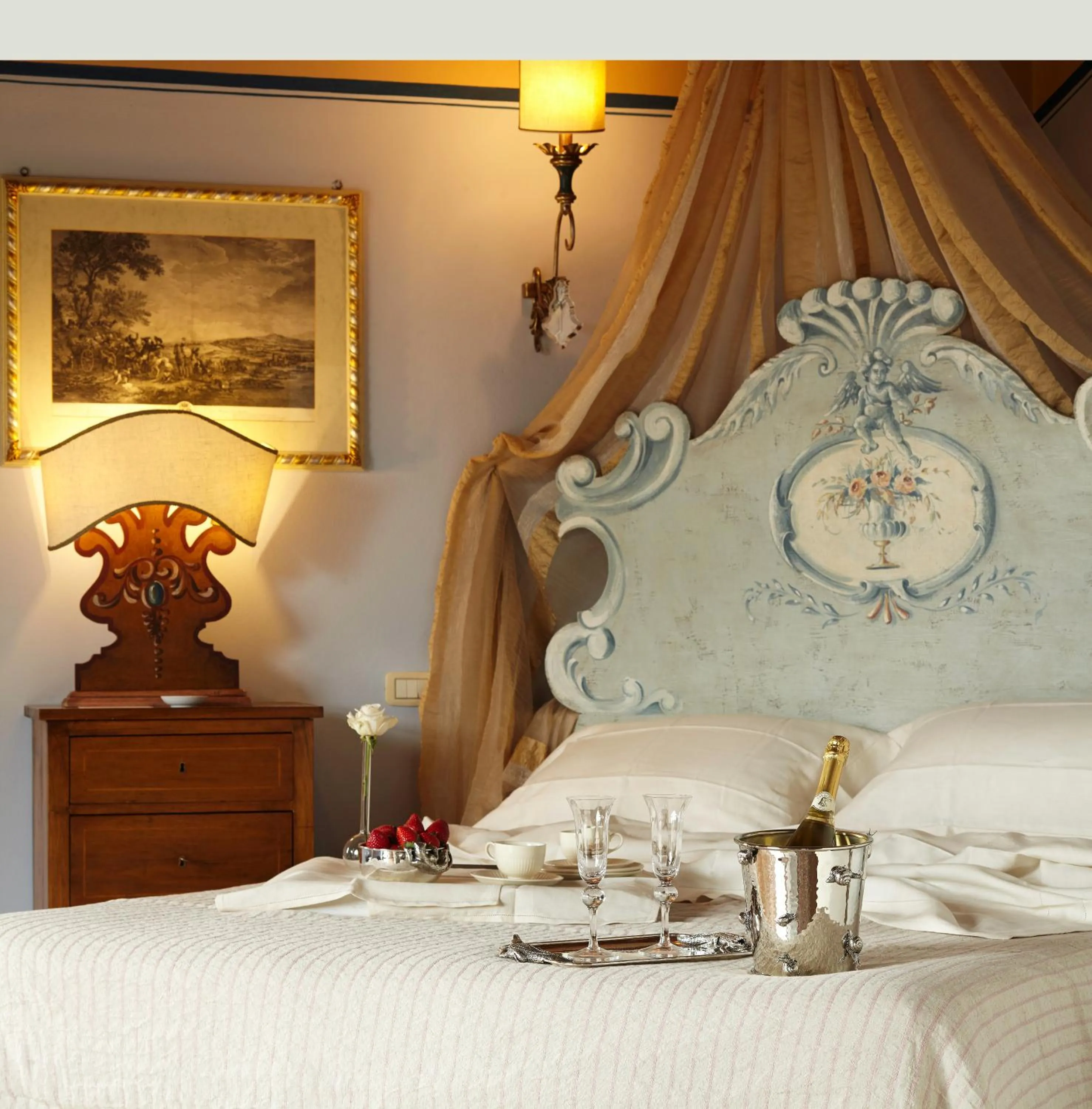 Breakfast, Bed in Il Falconiere Relais & Spa