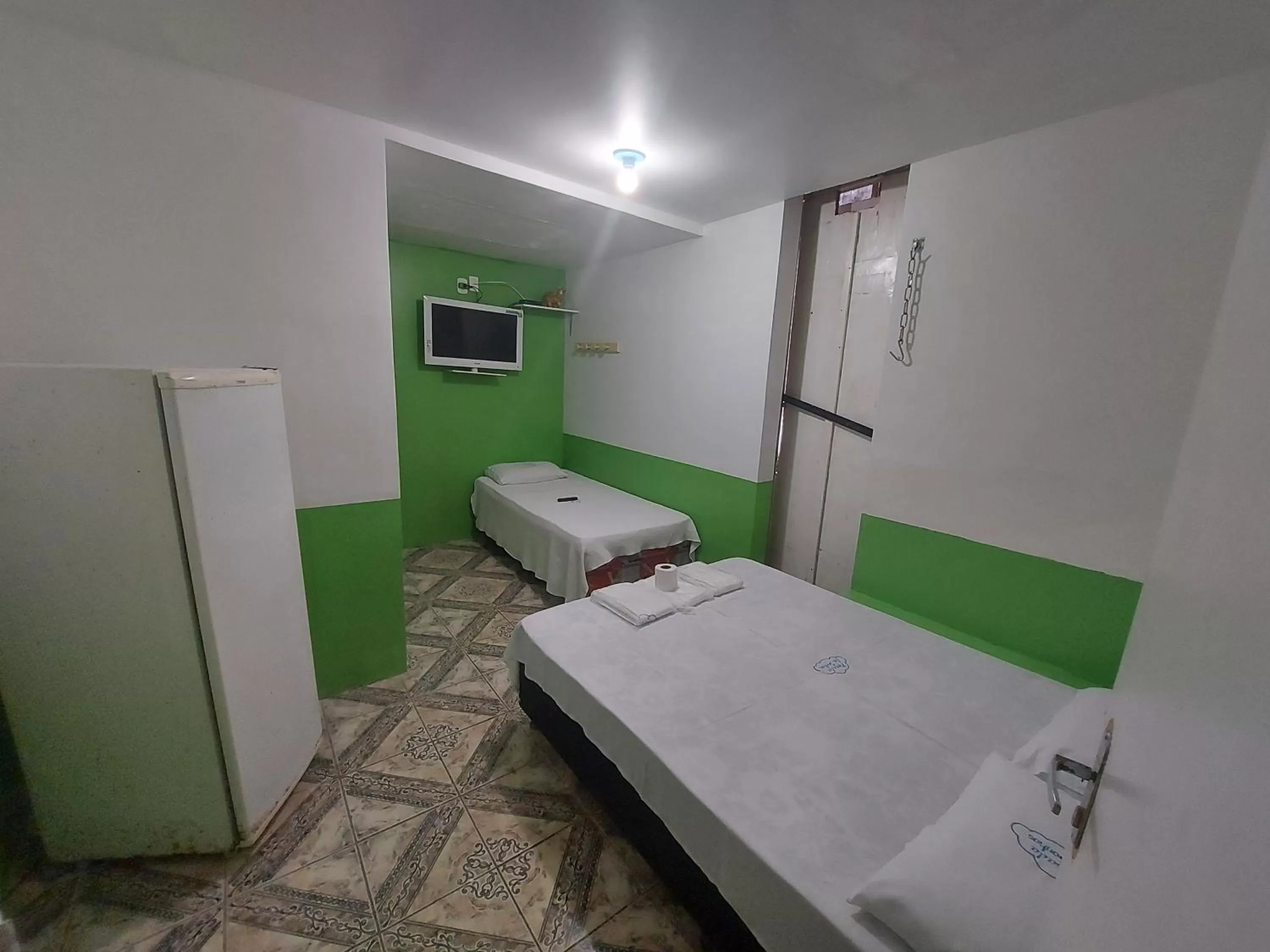 Bed in Hotel Pousada dos Sonhos