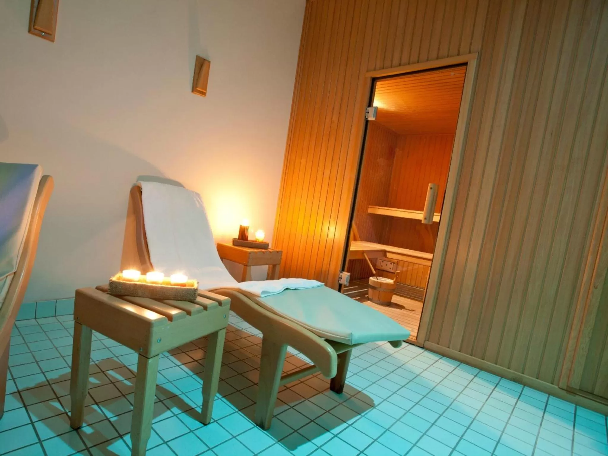 Sauna in Perugia Plaza Hotel