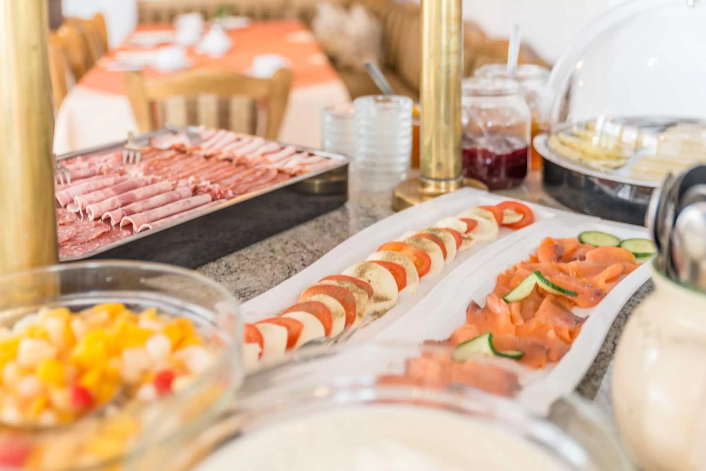 Buffet breakfast, Food in Landhaus Braband