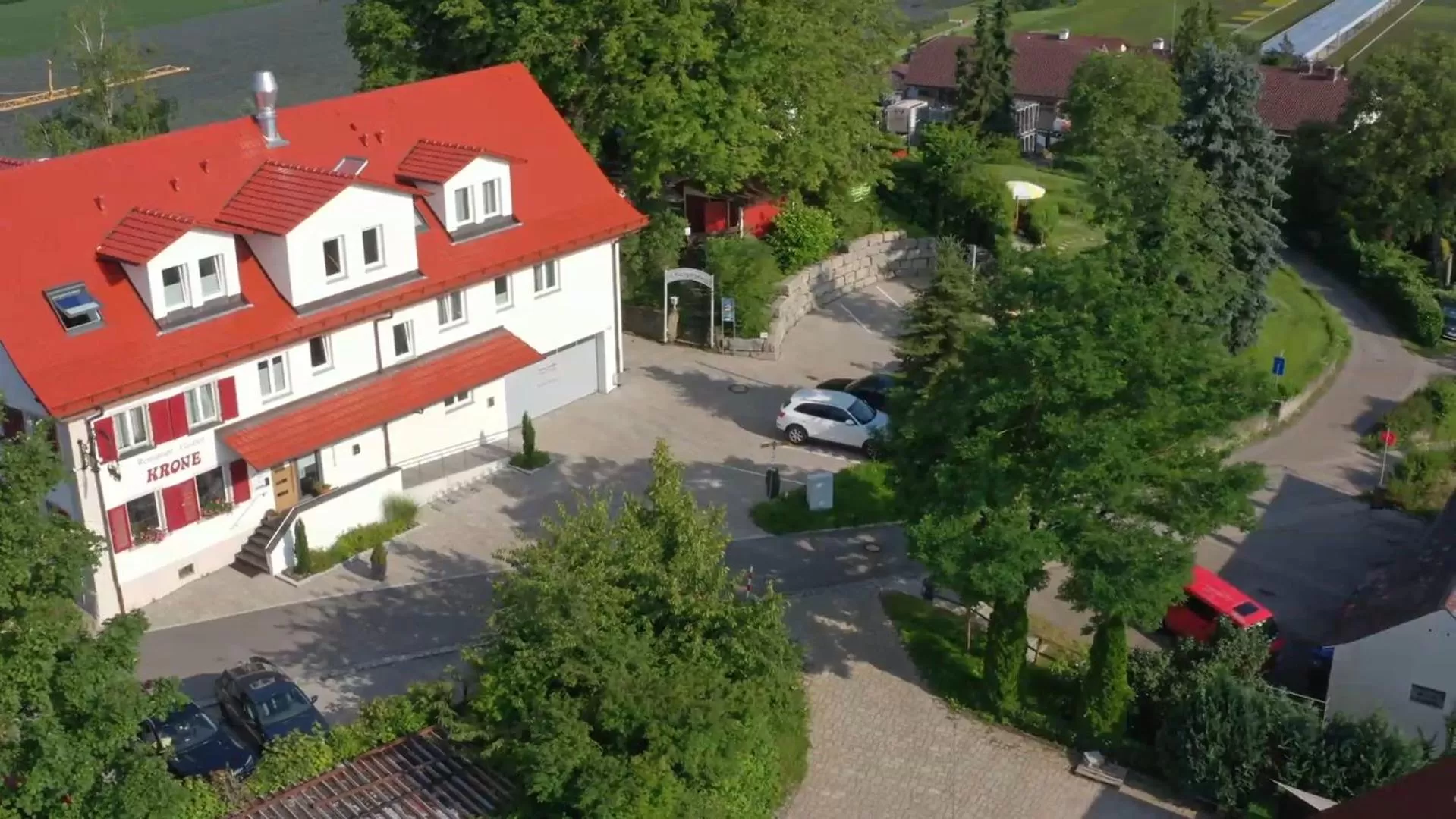 Bird's eye view, Bird's-eye View in Gasthof Krone Hotel & Restaurant