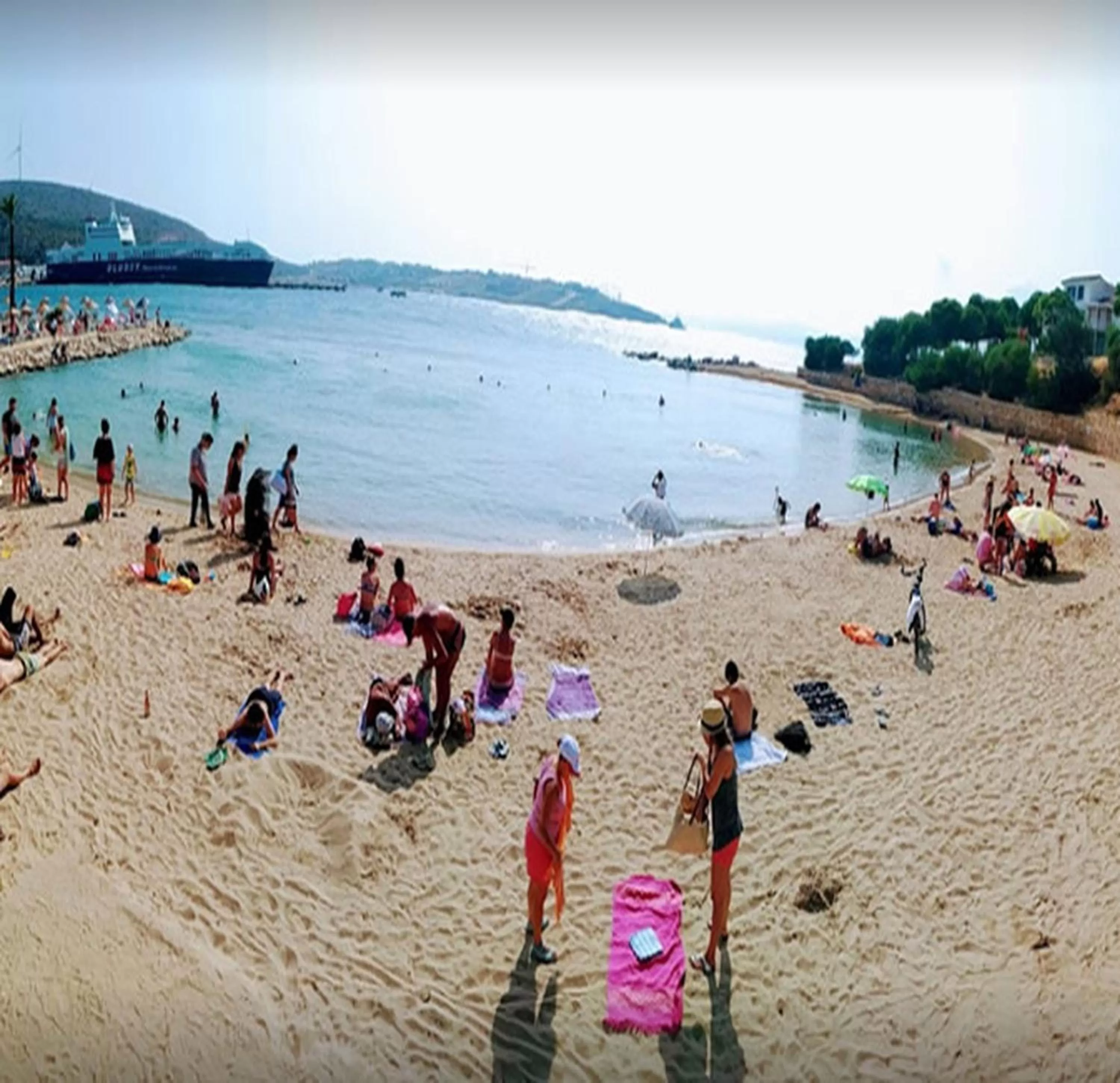 Beach in Grand Faik Hotel