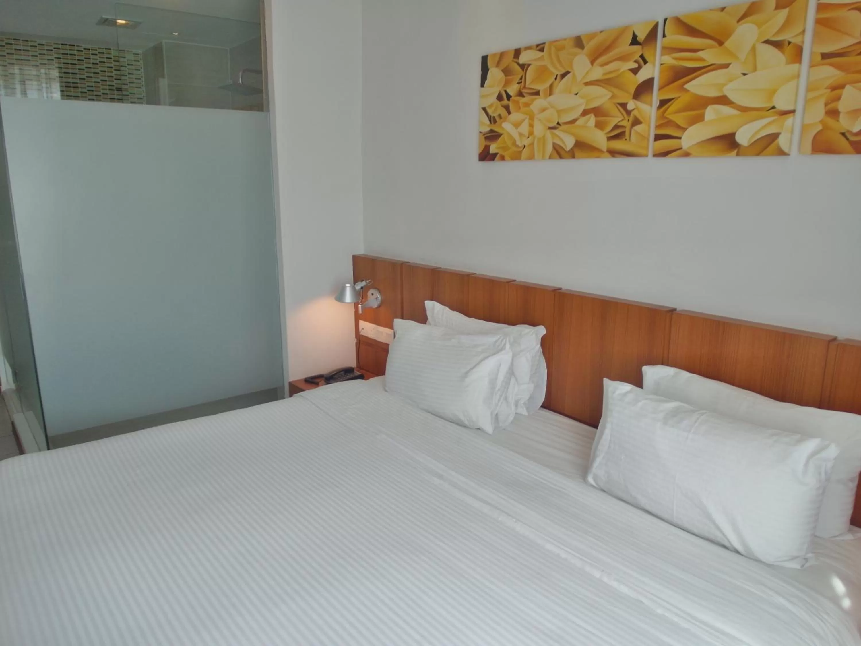 Bedroom, Bed in French Hotel