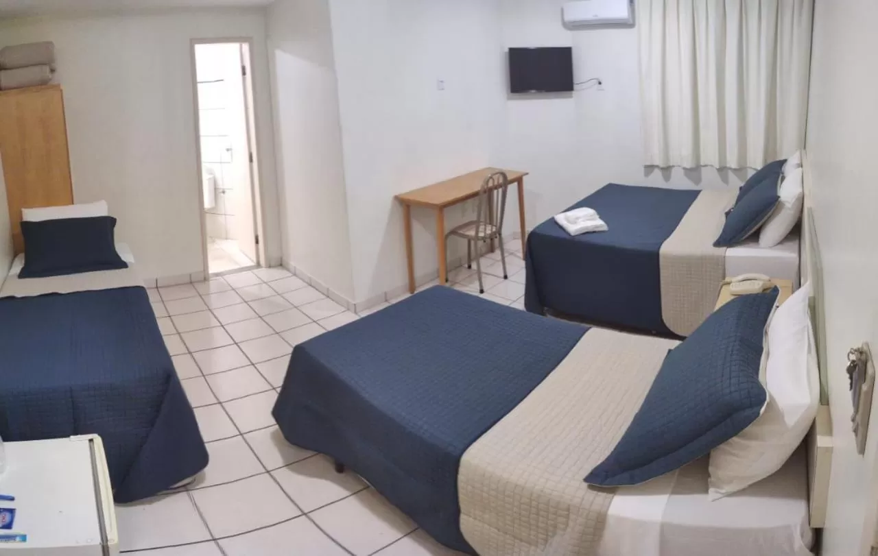 Bed in Rametta Hotel