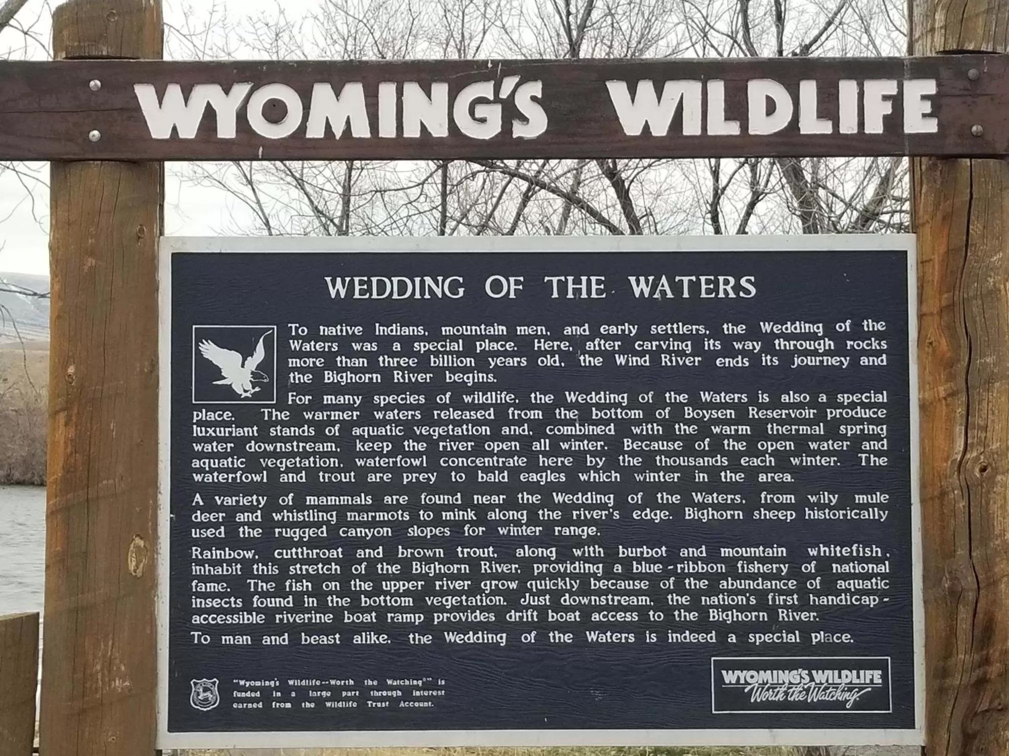 Nearby landmark in Two Rivers Inn