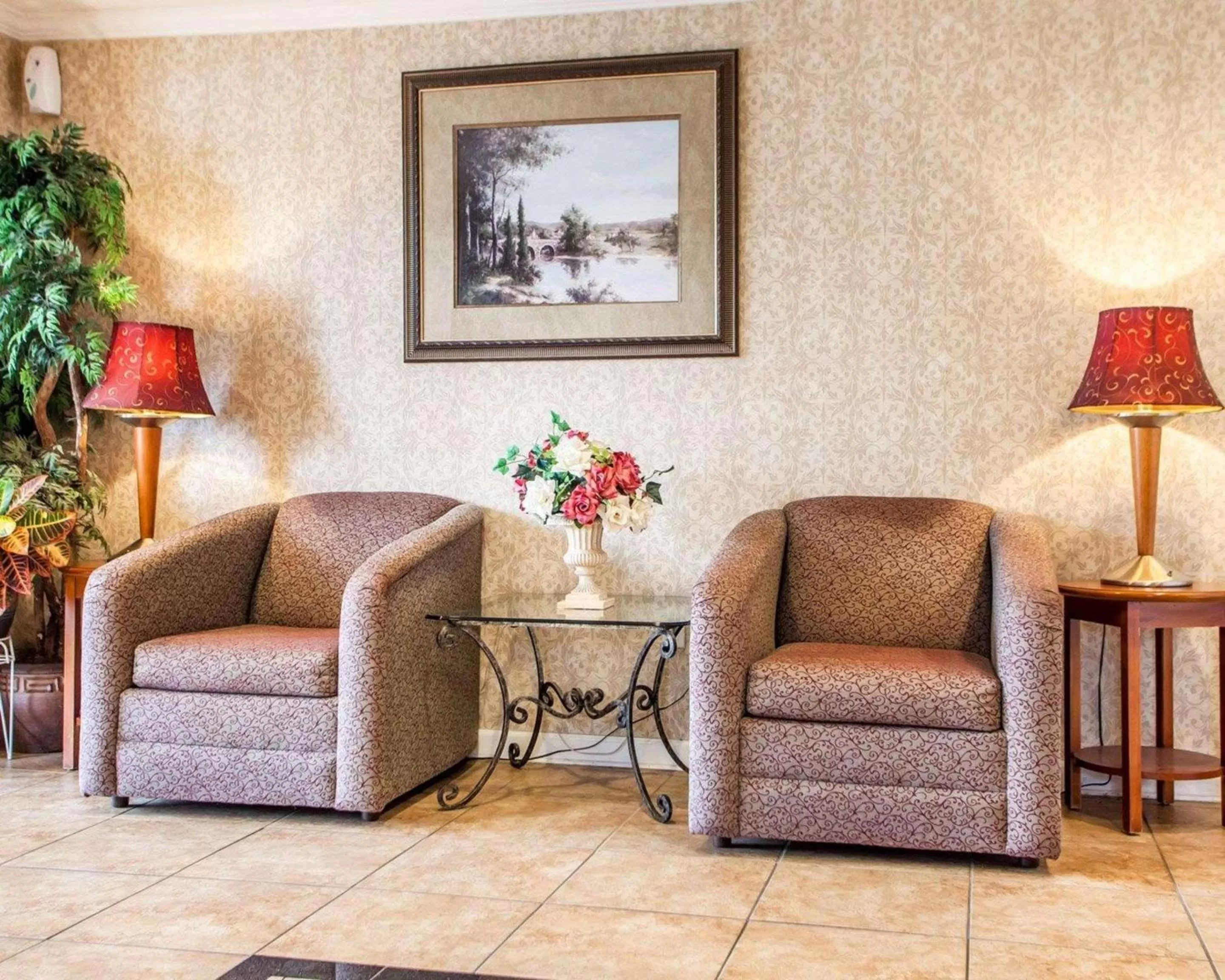 Lobby or reception in Rodeway Inn Point Pleasant Beach
