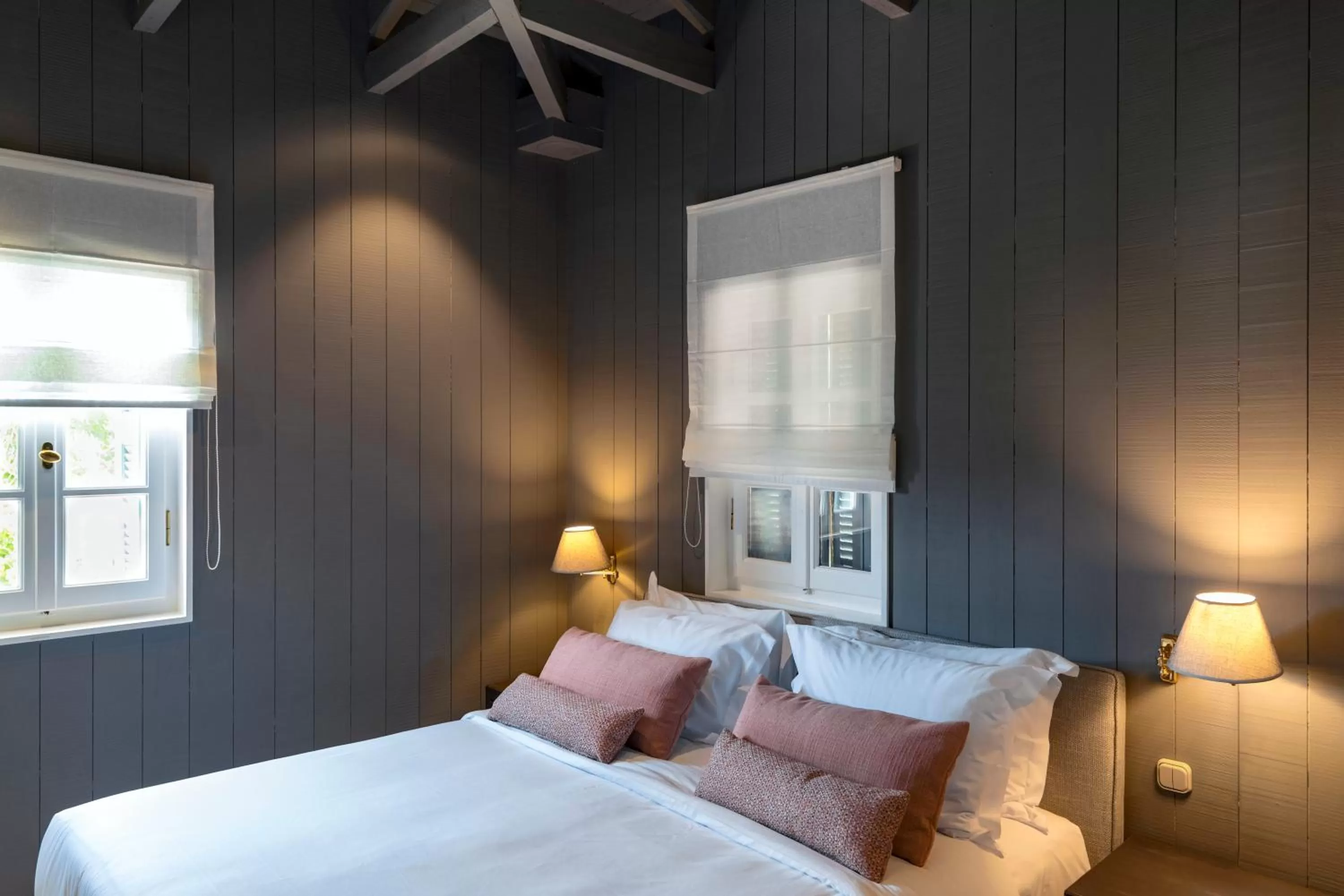 Bed in The Kefalari Suites