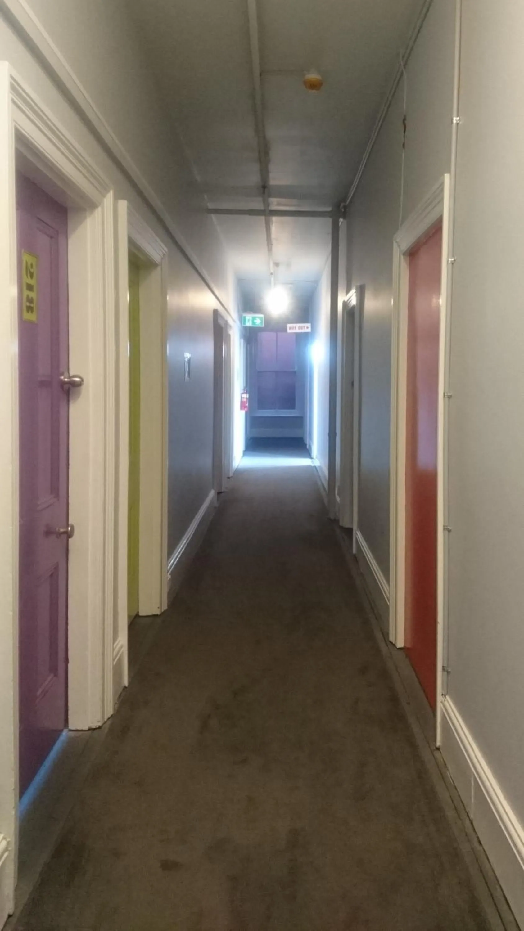 Property building in Backpackers Imperial Hotel