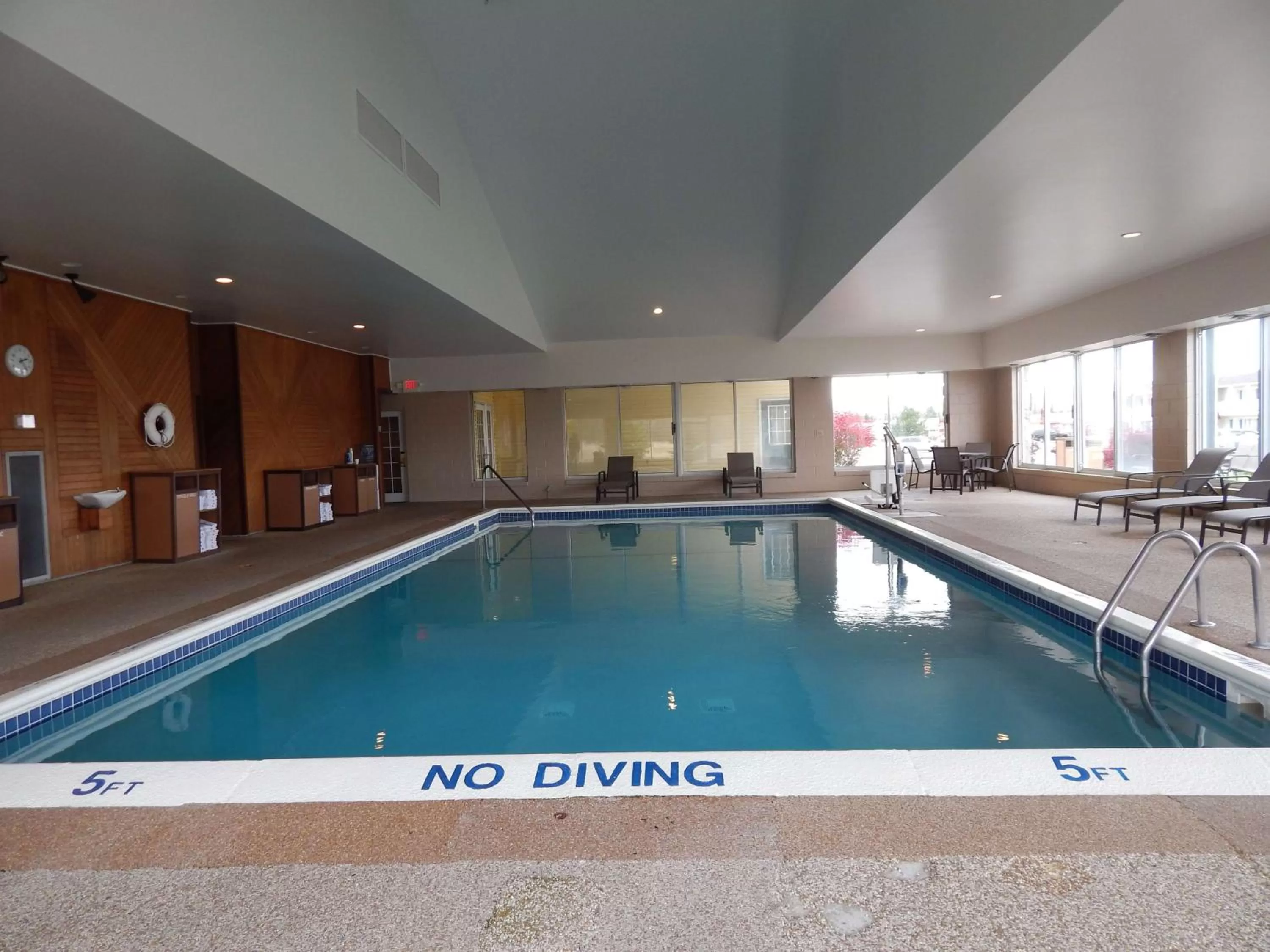 On site in Best Western Sault Ste. Marie