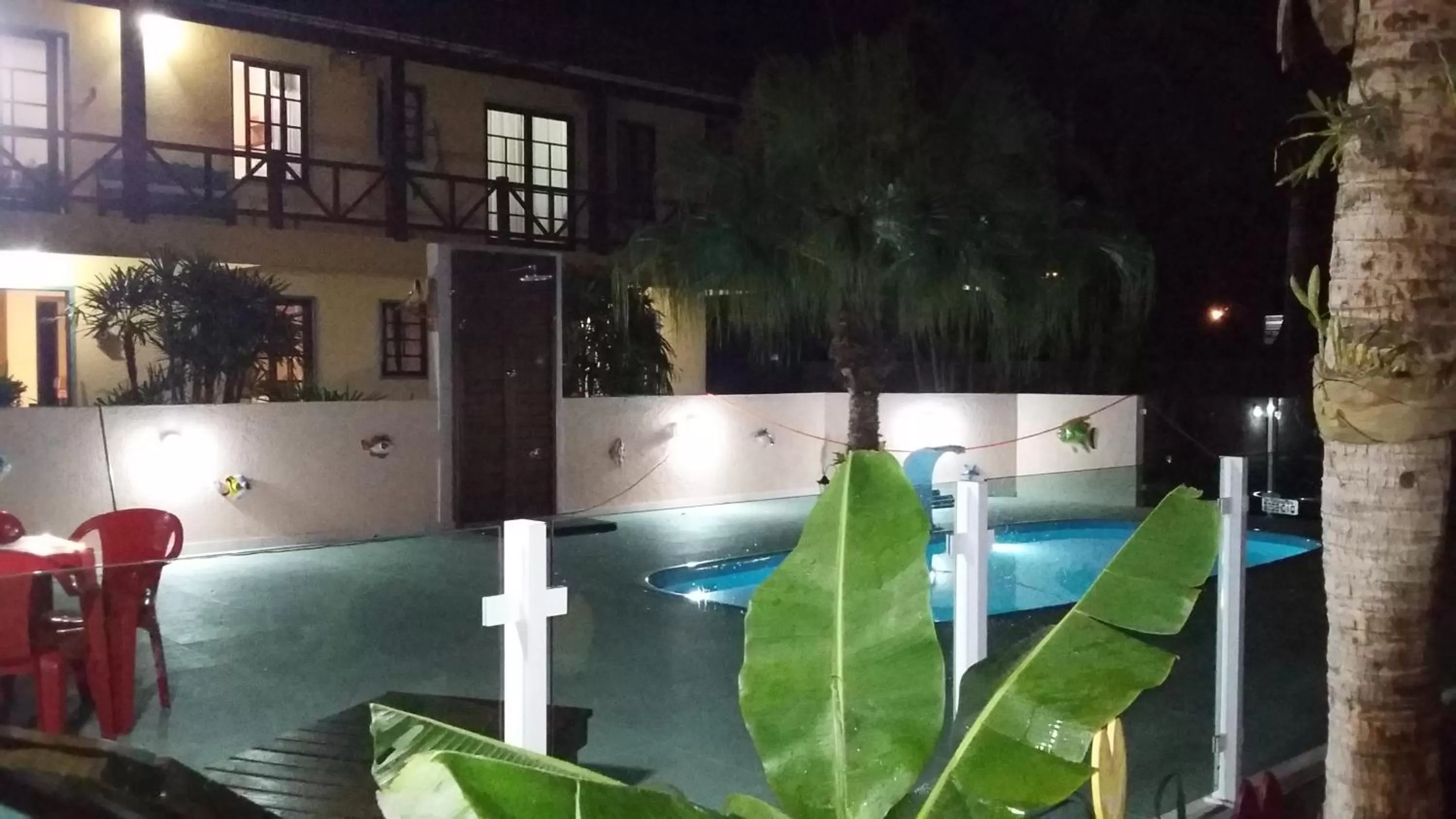 Swimming Pool in Pousada Santa Genoveva campeche
