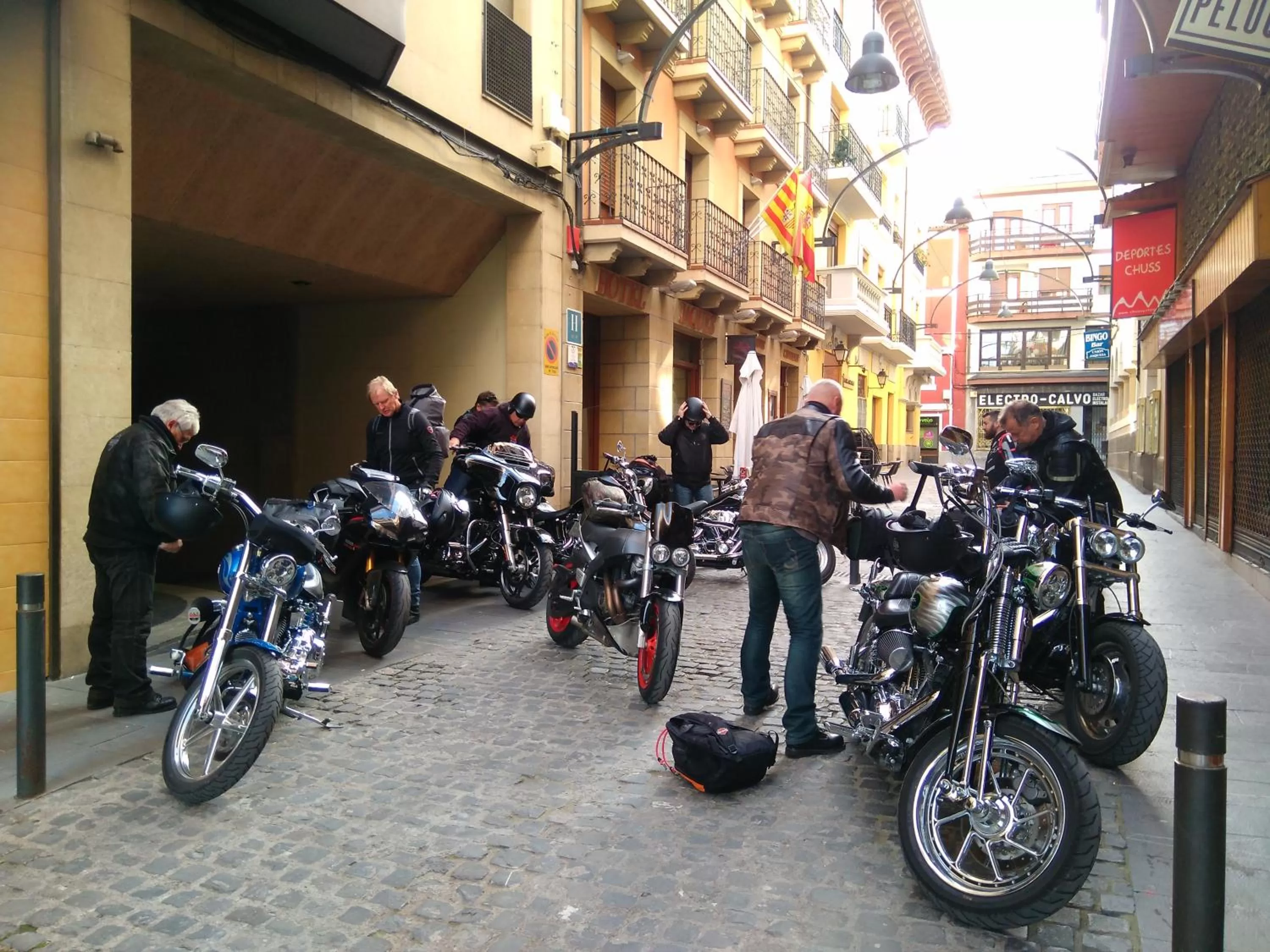 group of guests in Hotel Jaqués