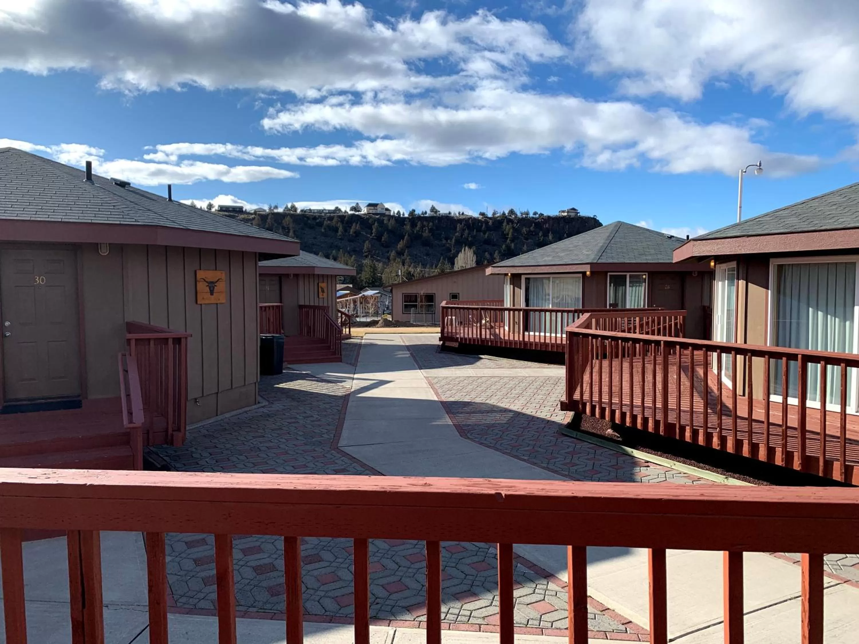 Balcony/Terrace in Smith Rock Resort