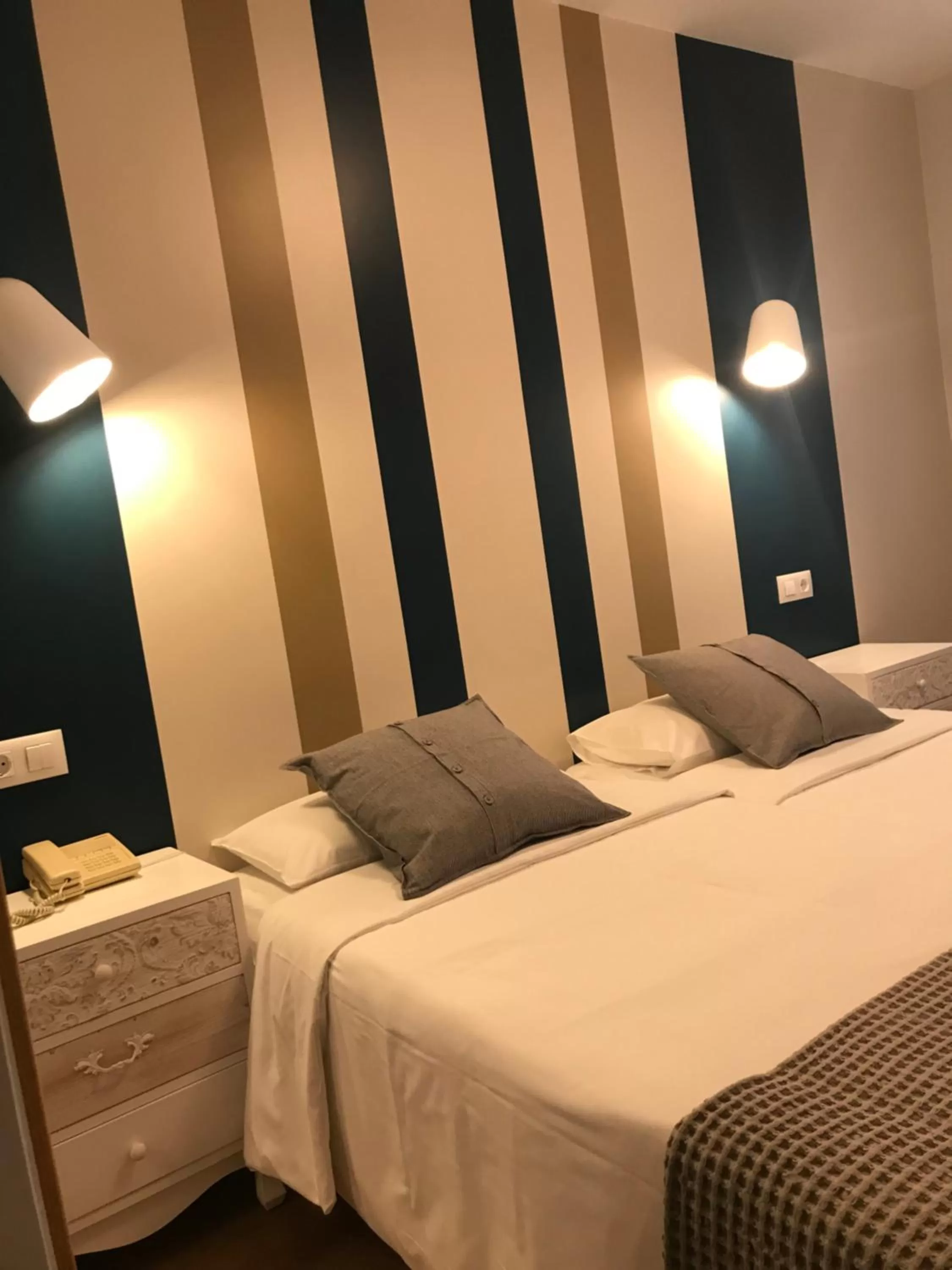 Bed in Hotel Costa Verde