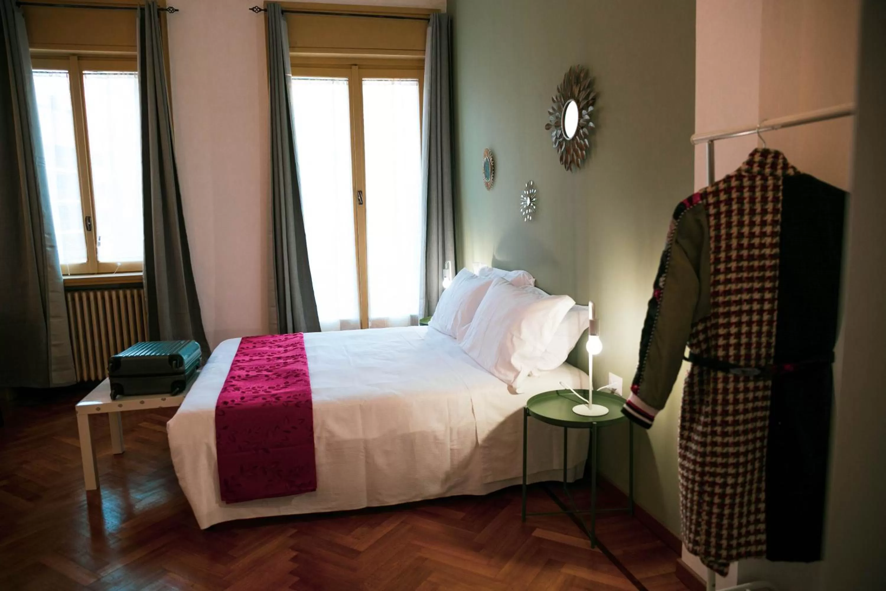 Bed in Palazzo Pasta Malpensa