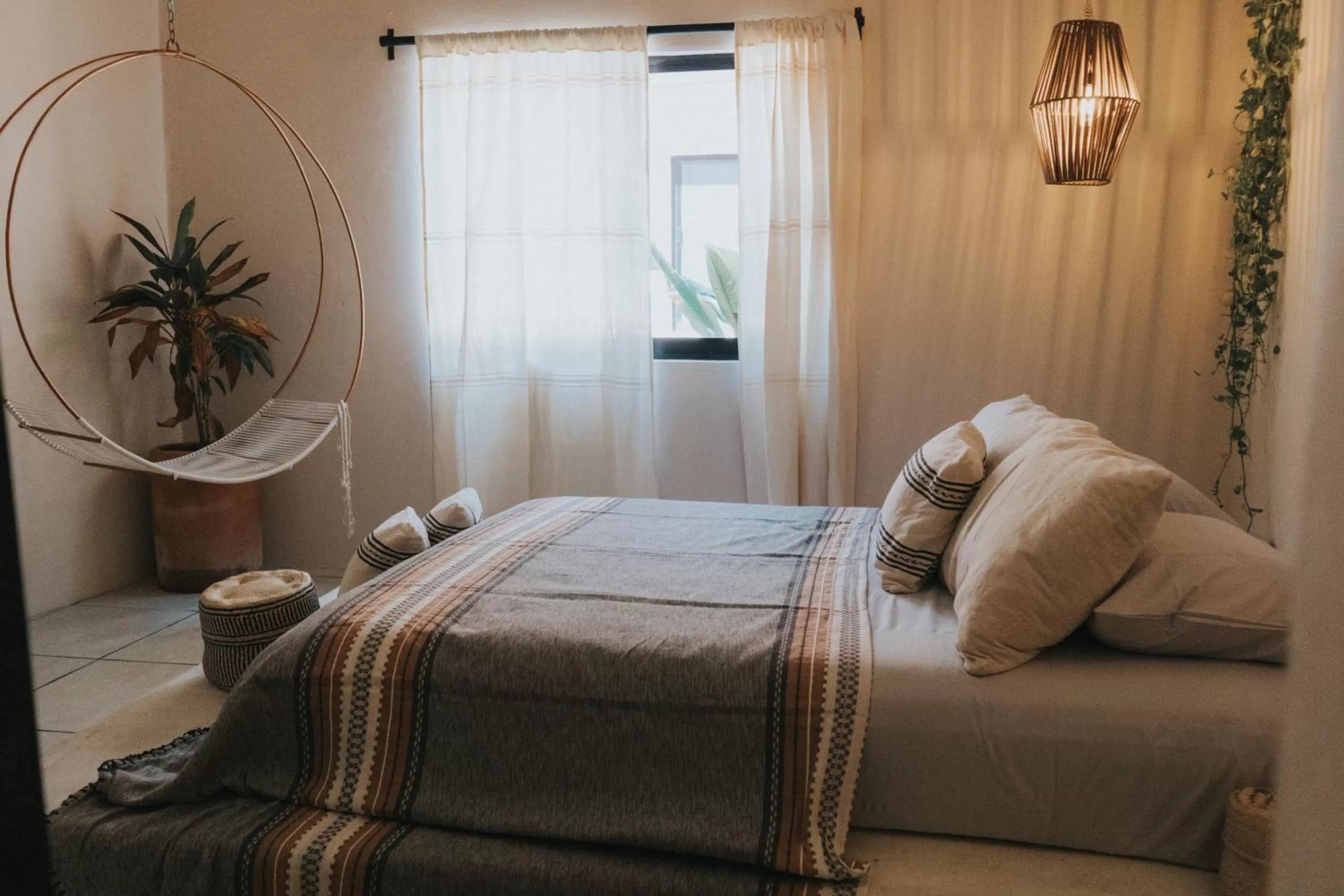 Bed in La Casa Bonita