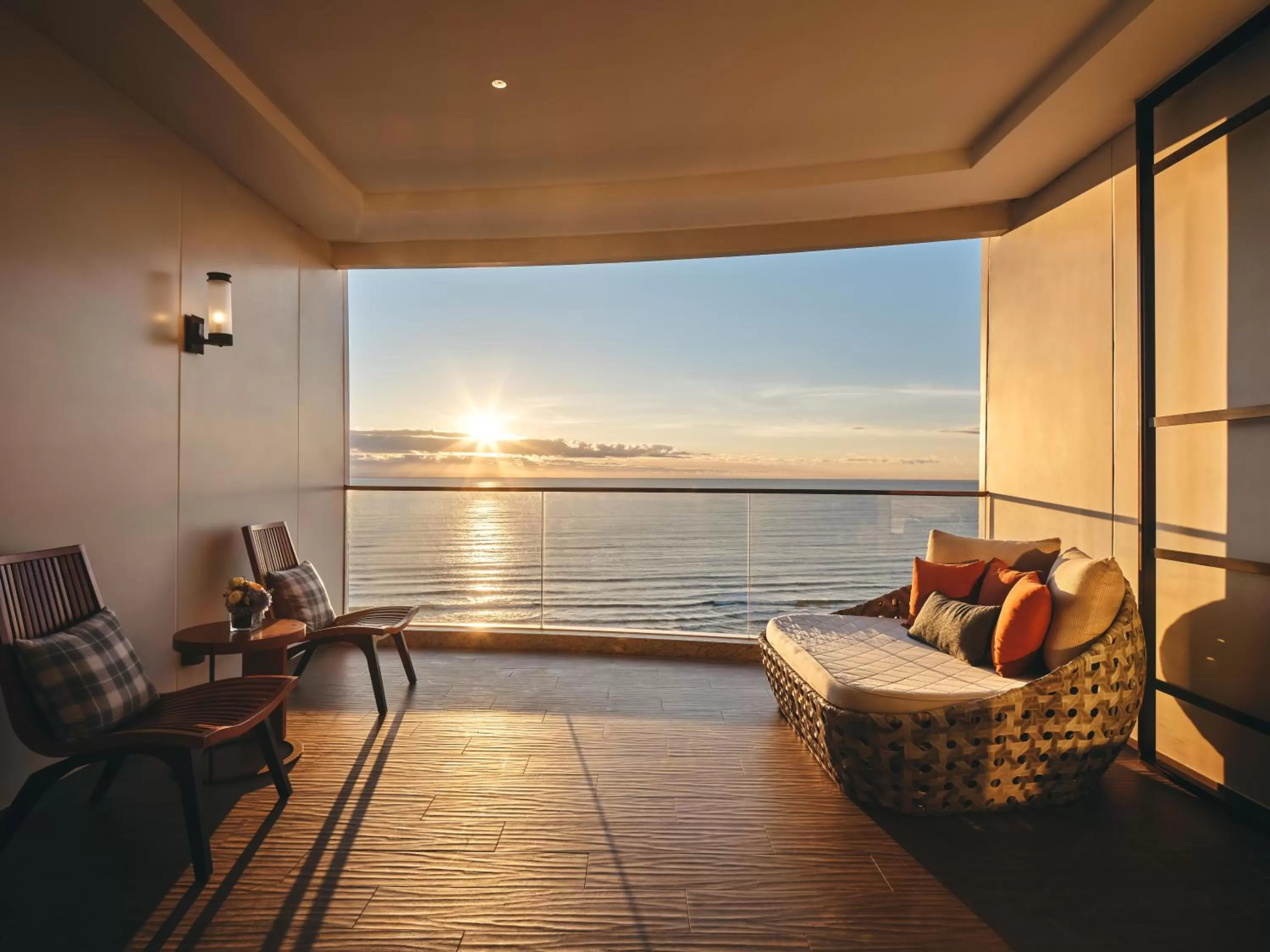 Balcony/Terrace in Crowne Plaza Sanya Haitang Bay Resort by IHG