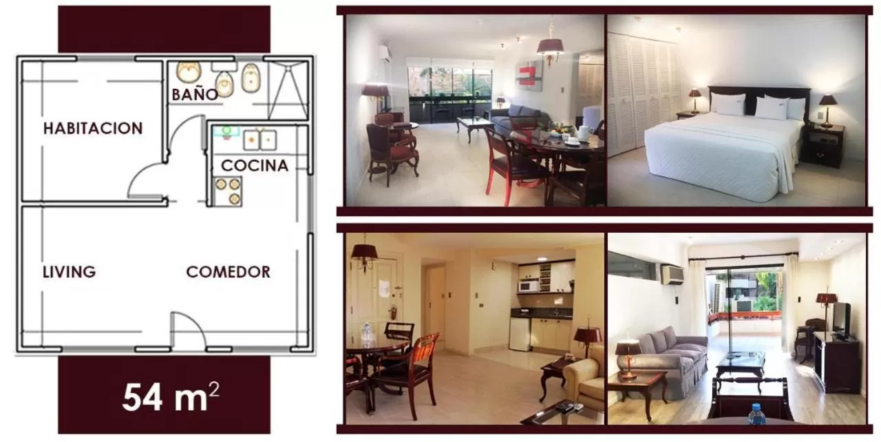 Floor plan in Apart Hotel TOBOROCHI
