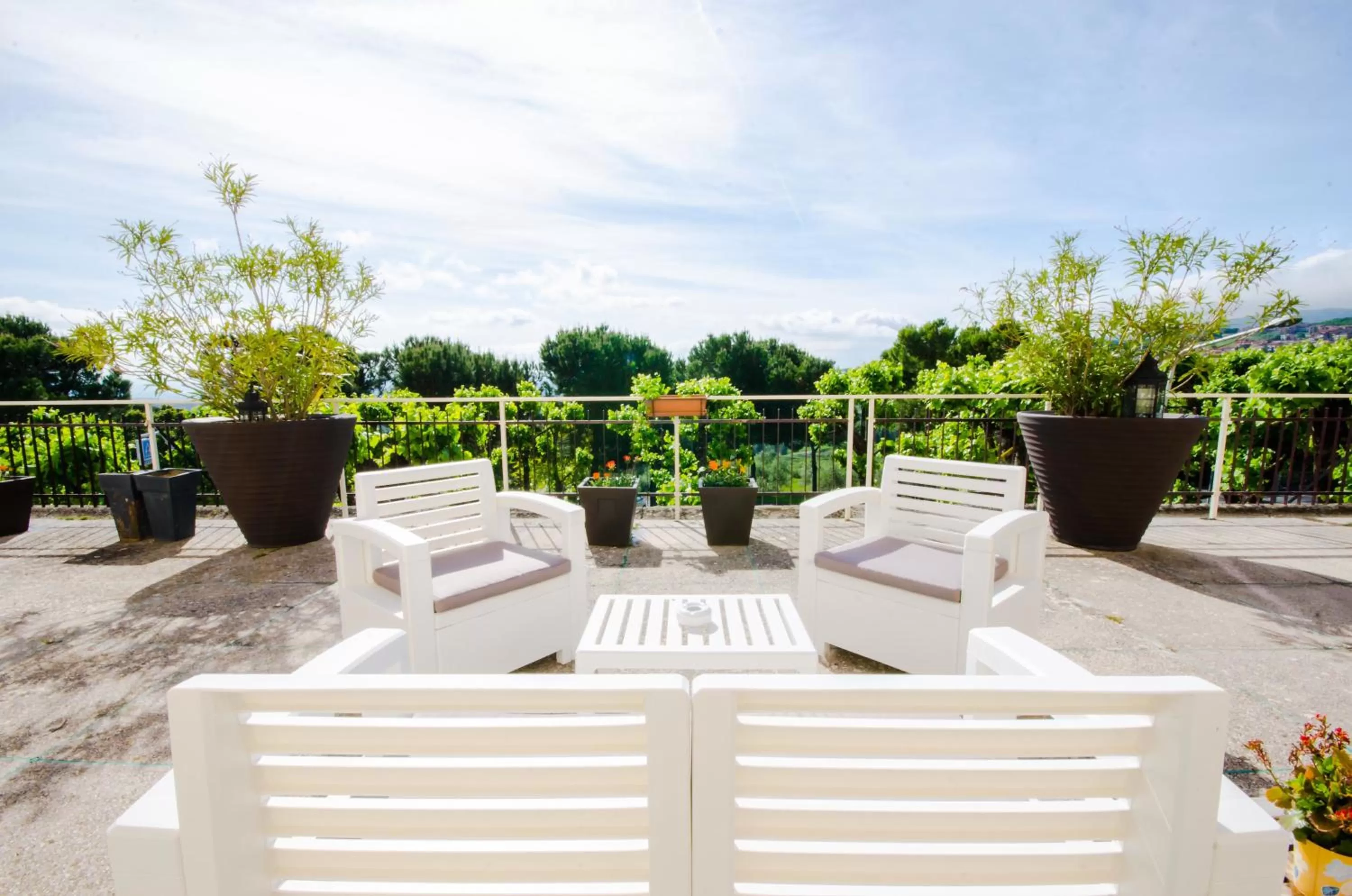 Balcony/Terrace in Albergo Villa Gaia