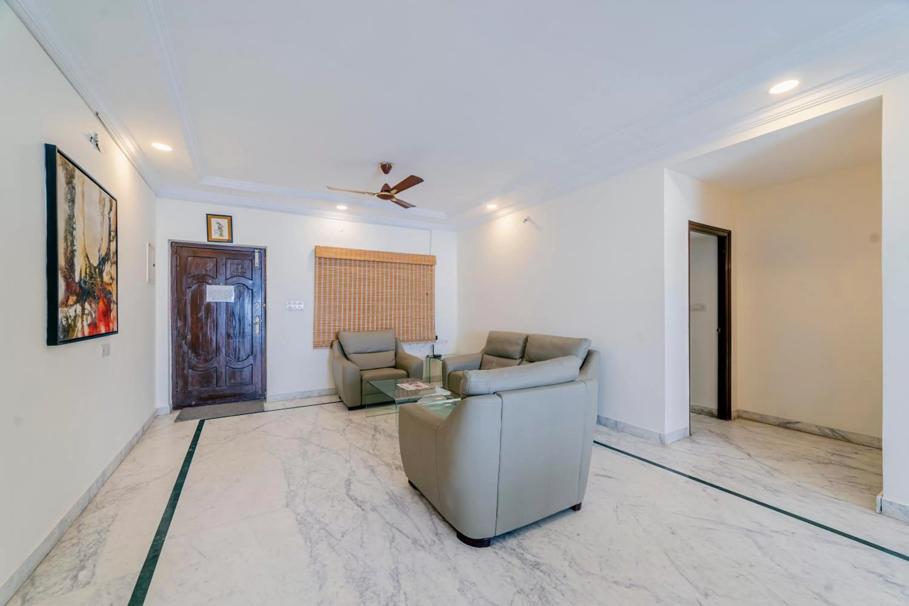 Living room in Hotel Athome & Serviced Apartments by Deccan Serai Hotels