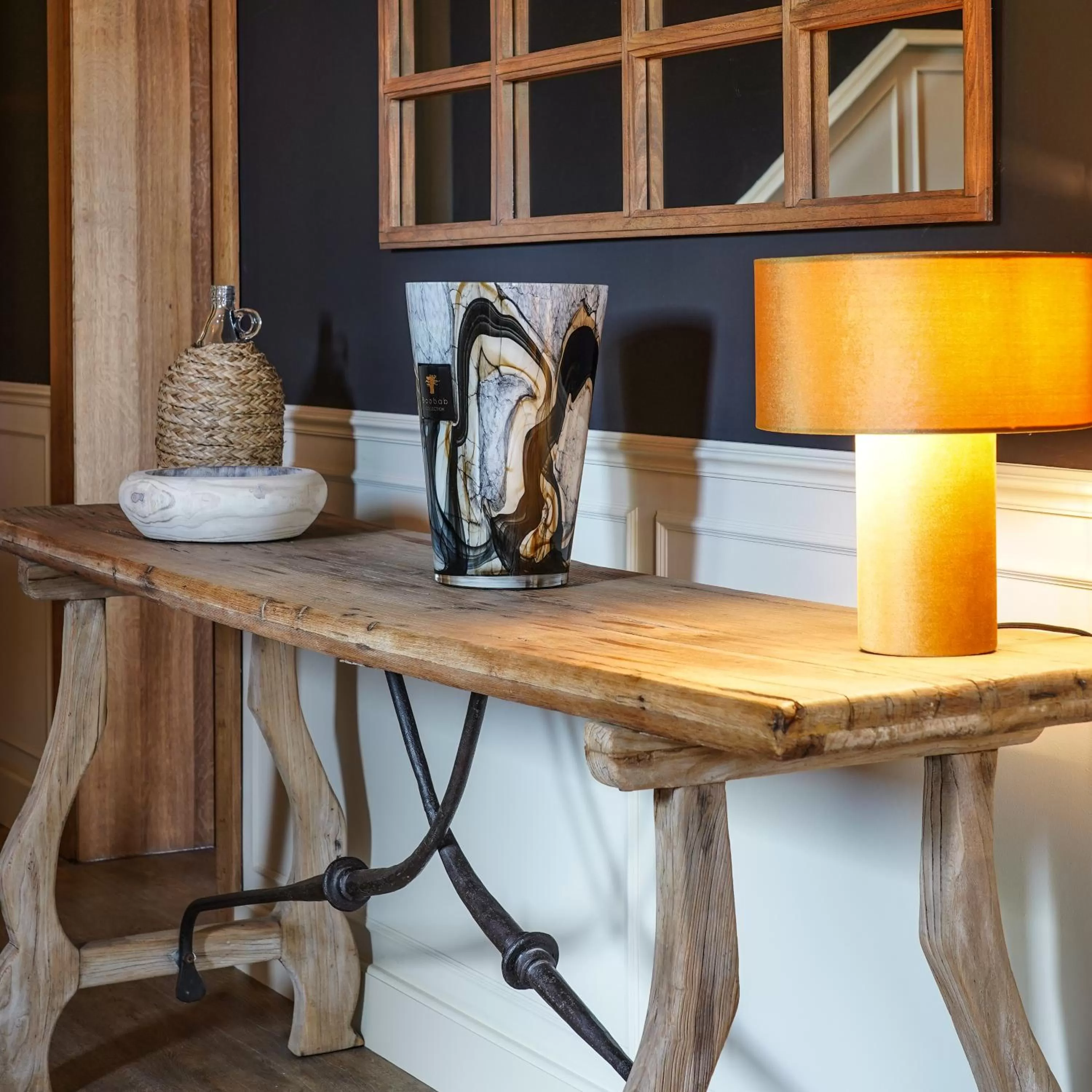 Lobby or reception in Les Terrasses des Falizes B&B