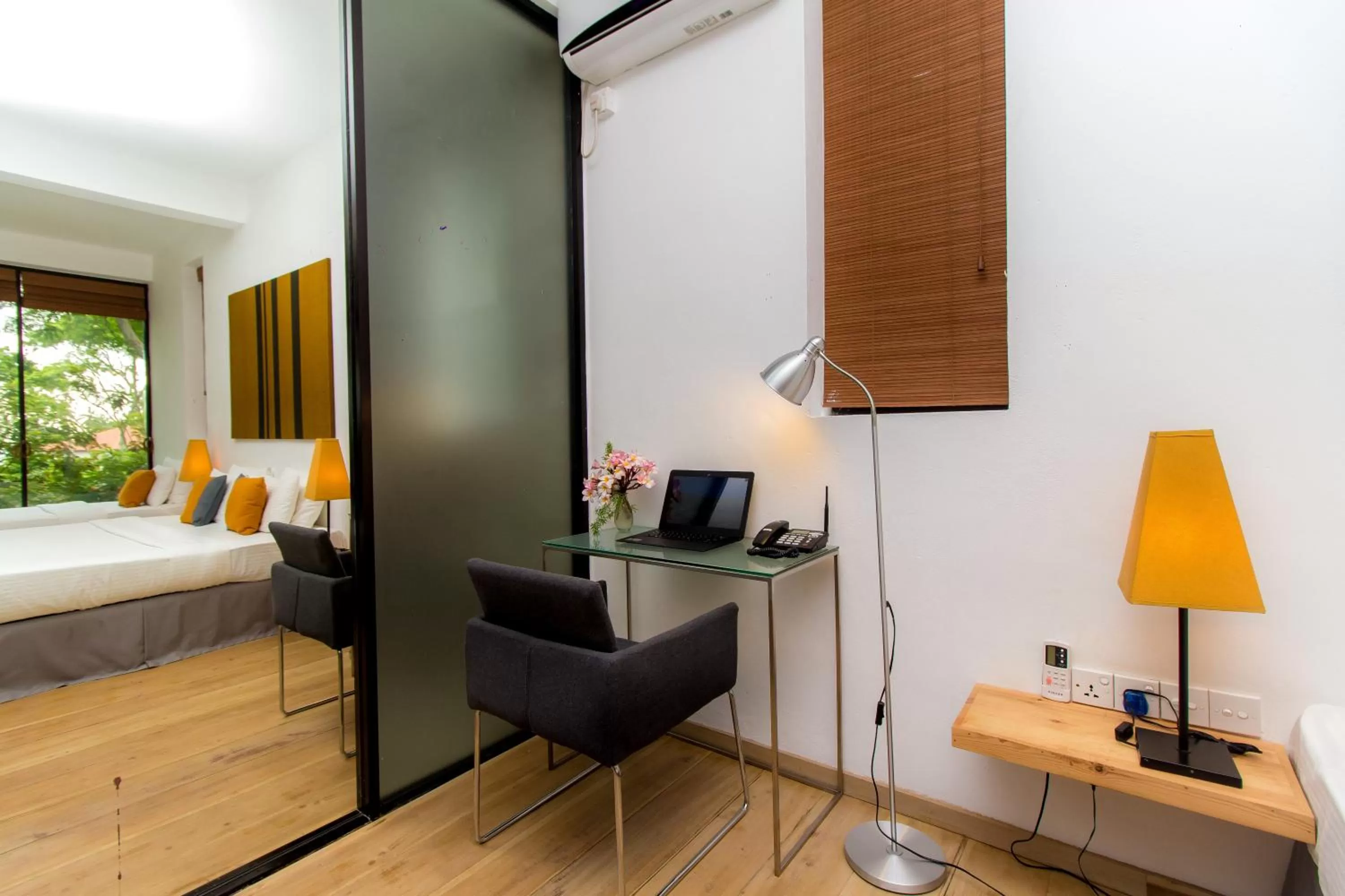 View (from property/room), Bed in Palm Paradise Cabanas & Villas Beach Resort