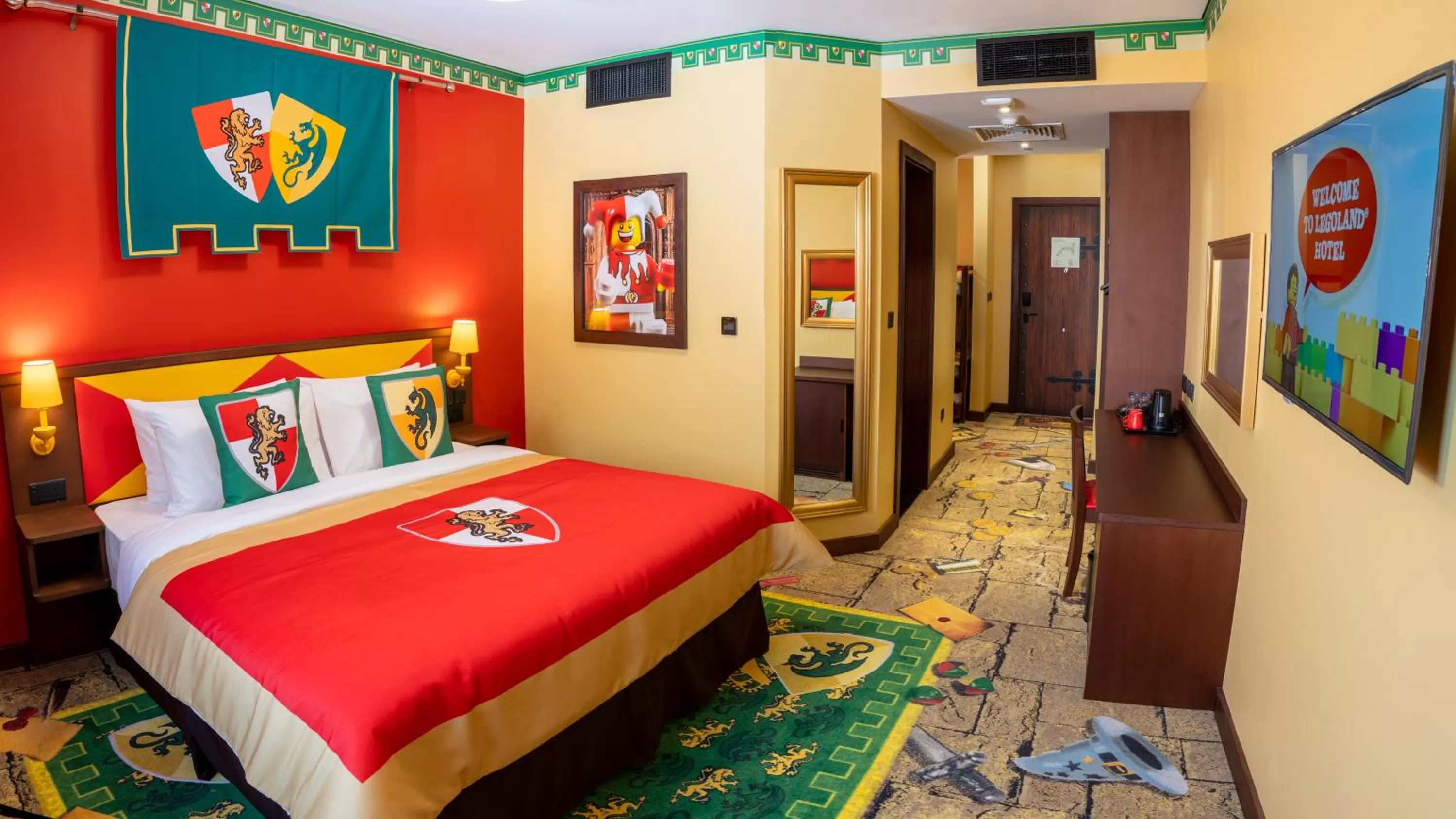 Bedroom, Bed in LEGOLAND Hotel Dubai
