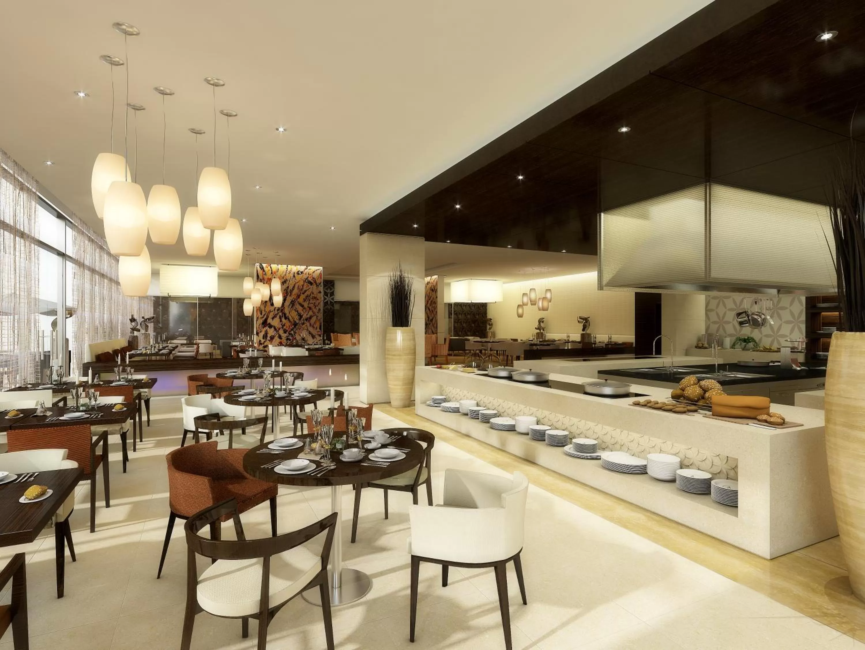 Restaurant/Places to Eat in Hyatt Place Dubai Al Rigga Residences