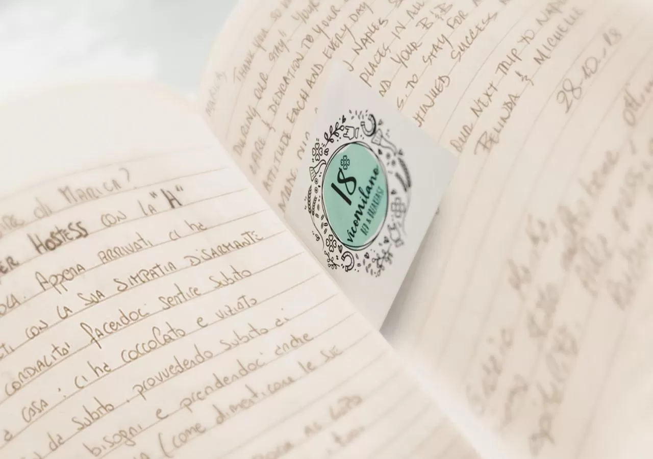 Property logo or sign in B&B Vico Milano 18